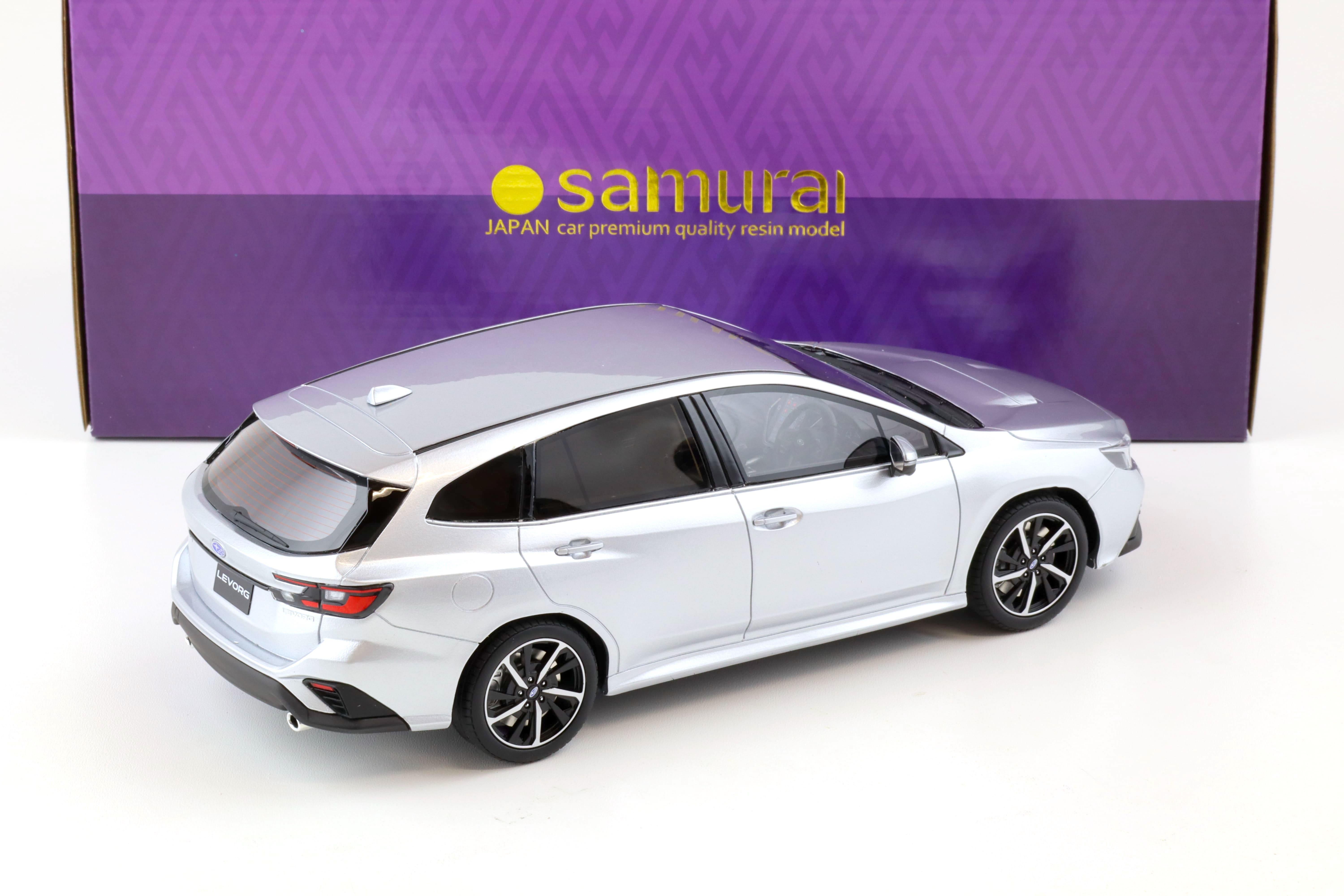 1:18 Kyosho Samurai Subaru Levorg GT-H EX Station Wagon 2022 silver