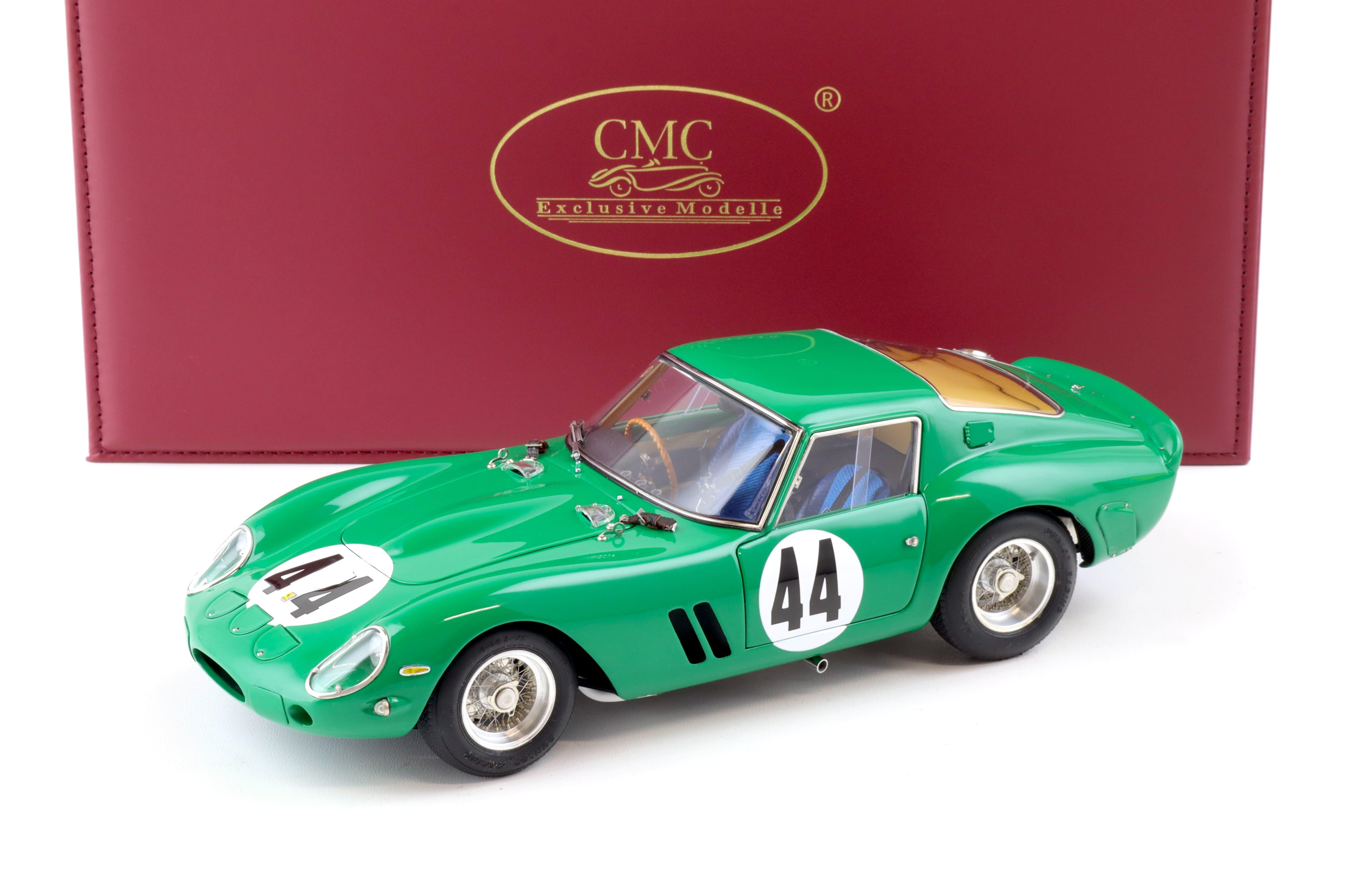 1:18 CMC Ferrari 250 GTO Silverstone 1963 David Piper #44 green M-248