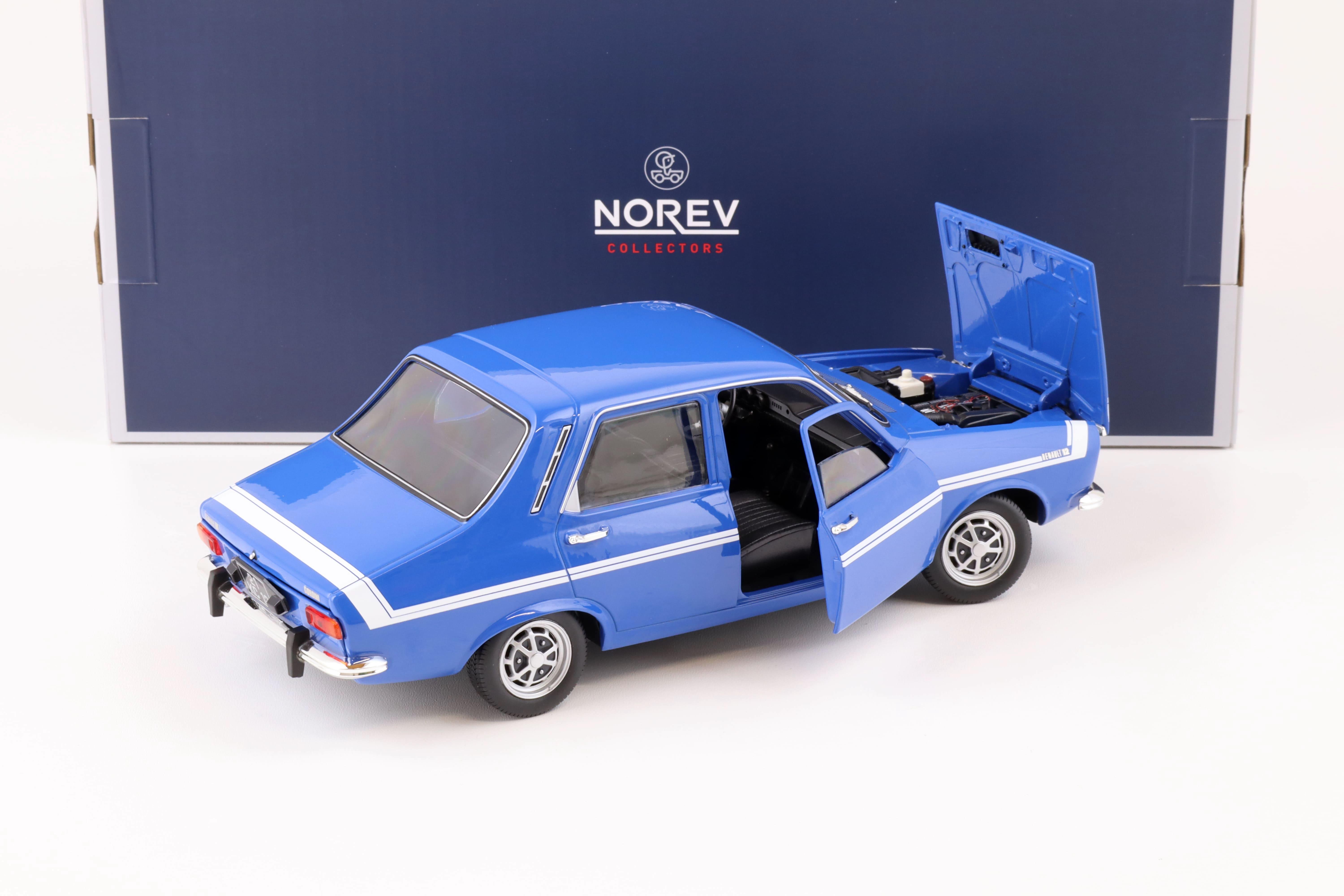 1:18 Norev Renault 12 Gordini 1971 Bleu-de-France