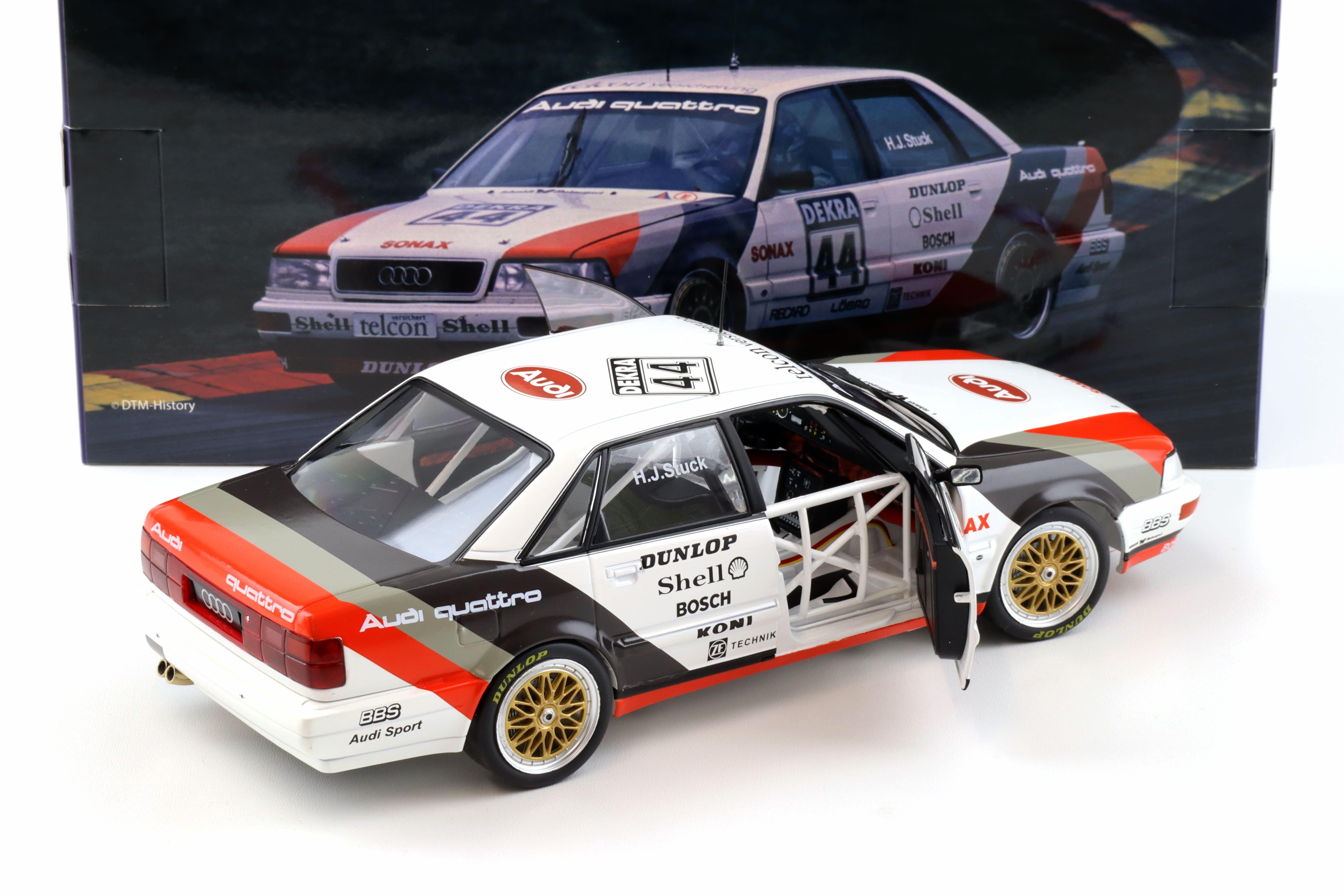 1:18 WERK83 Audi V8 DTM #44 DTM Champion 1990 Hans Joachim Stuck 