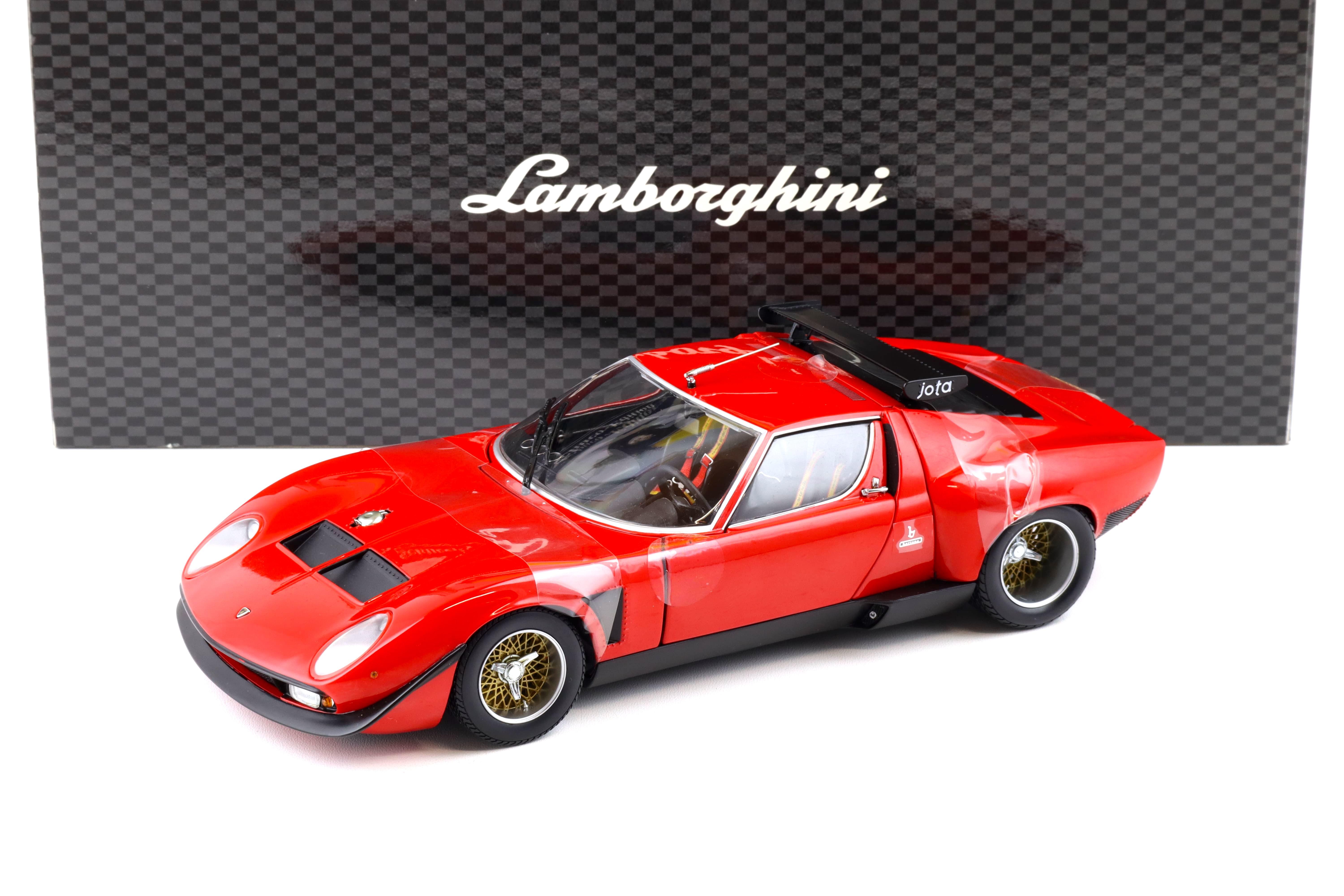 1:18 Kyosho Lamborghini Jota SVR Coupe red 08311R