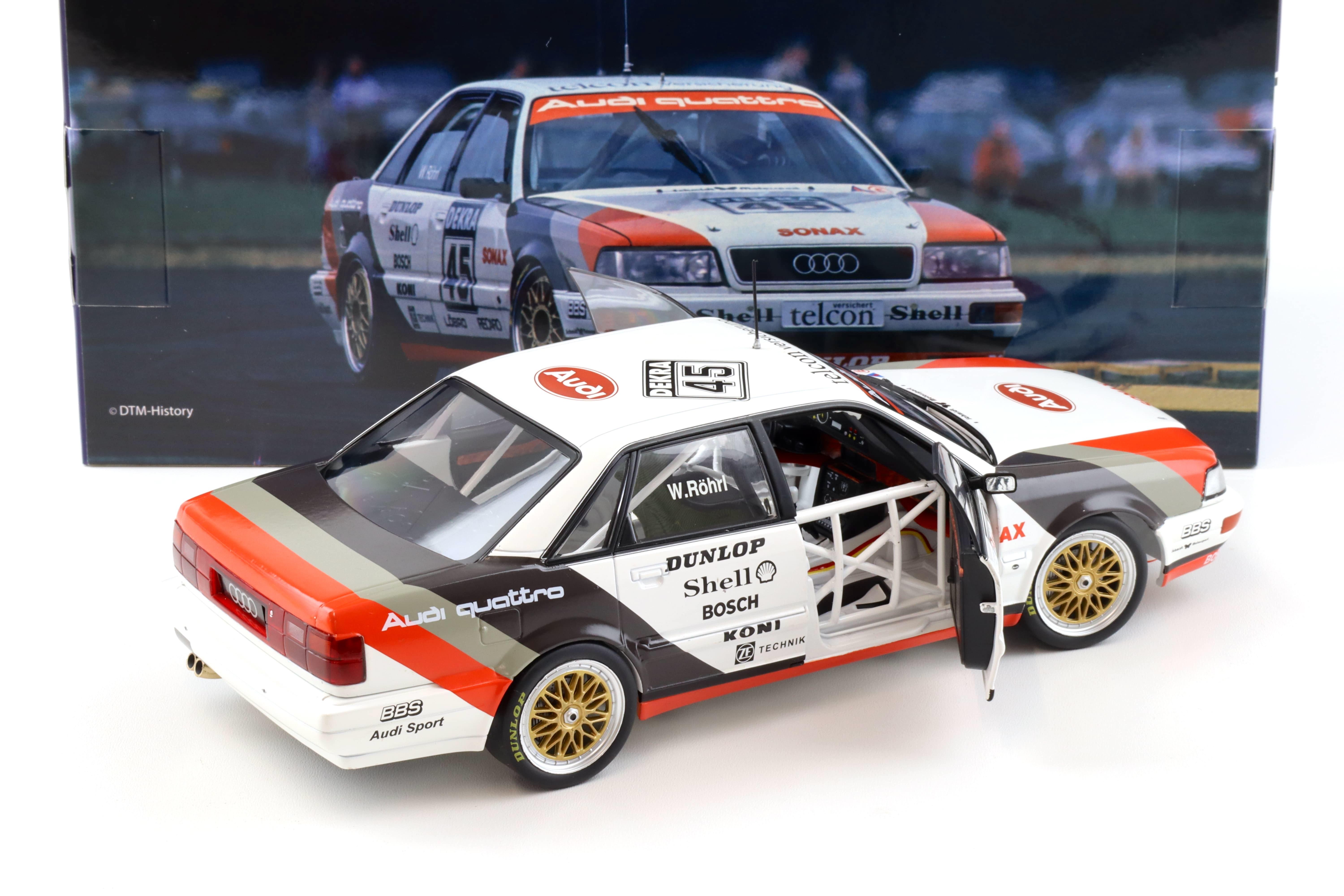 1:18 WERK83 Audi V8 DTM 1990 #45 Walter Röhrl