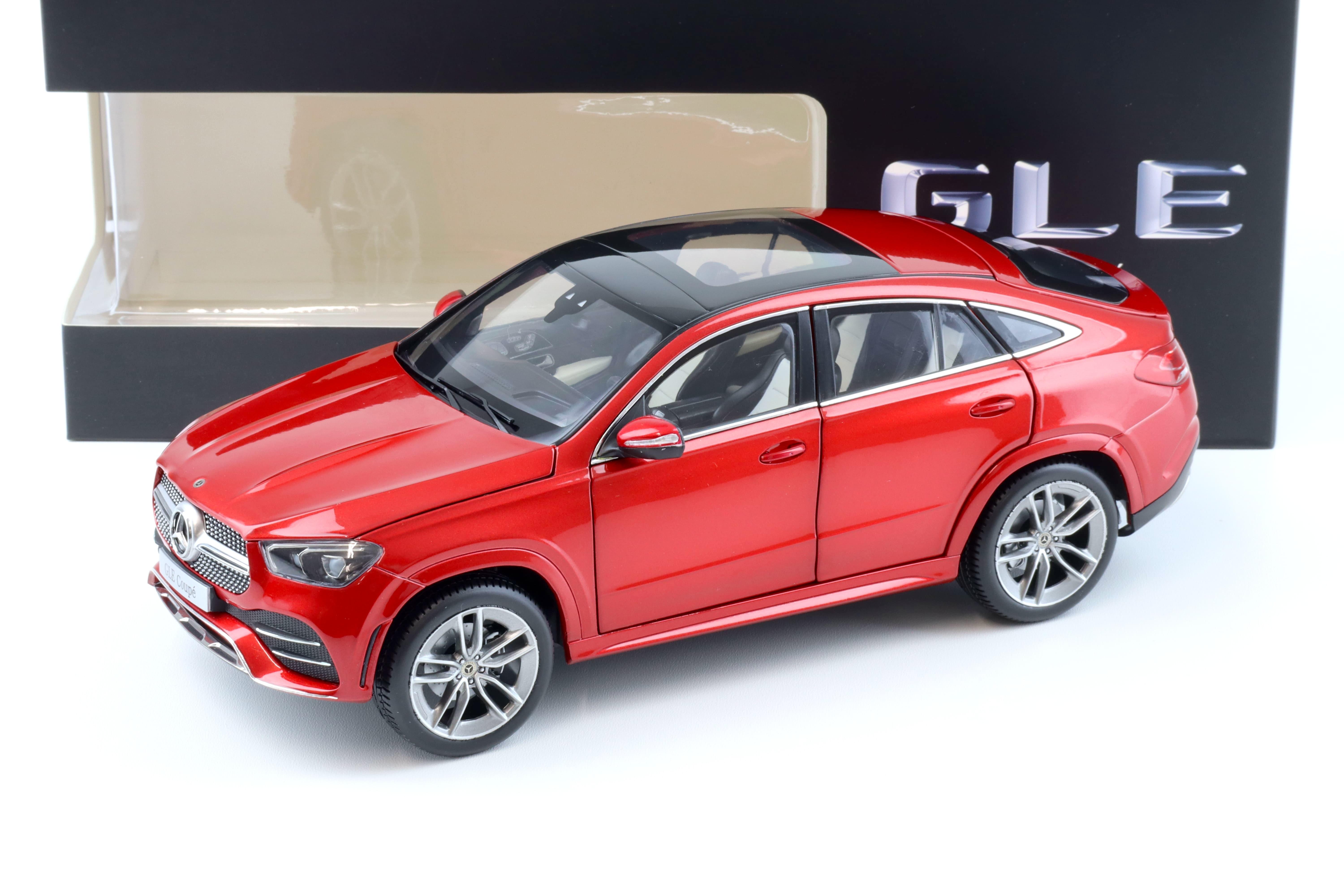 1:18 iScale Mercedes GLE Coupe C167 AMG Line designo hyacinth red metallic DEALER VERSION