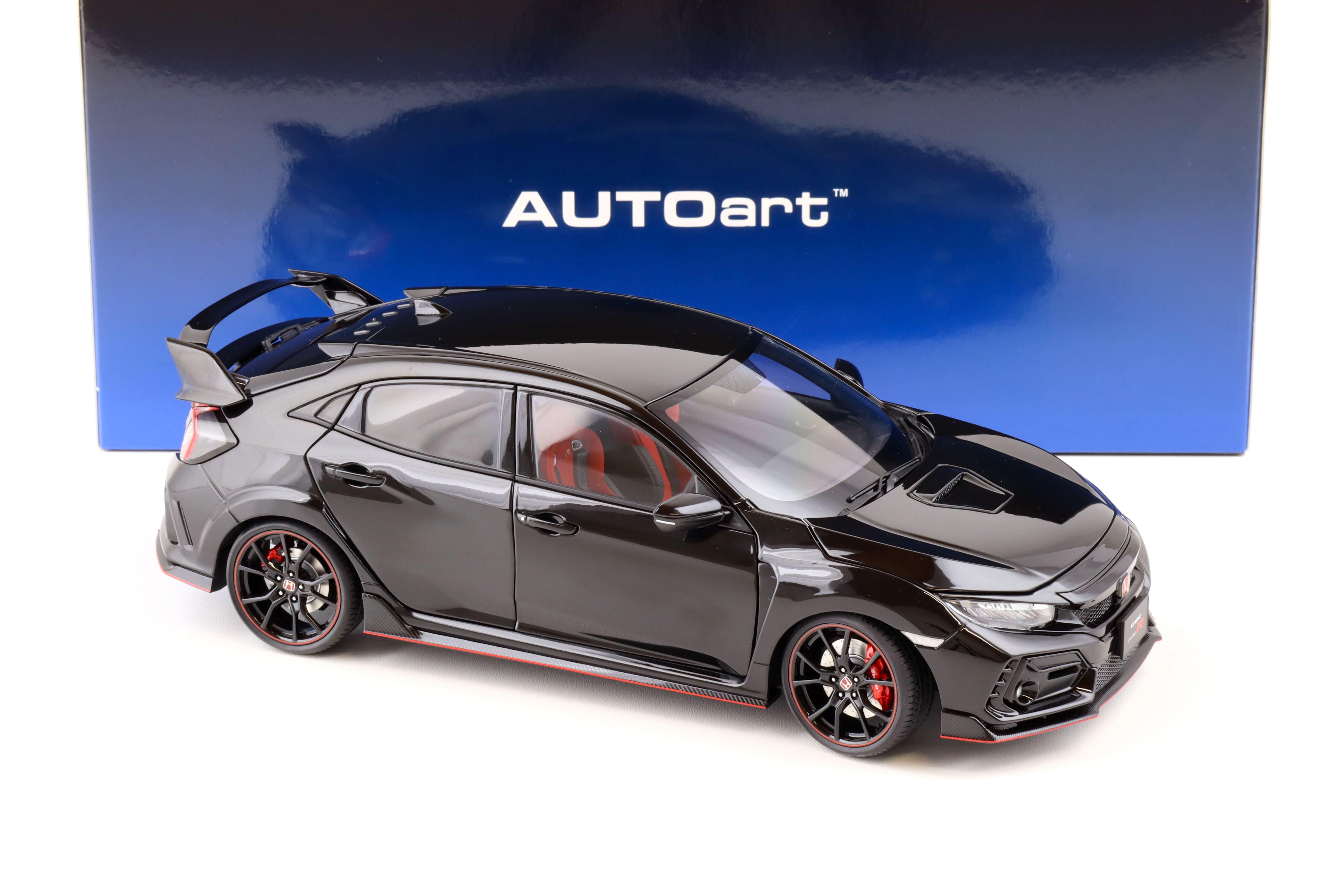 1:18 AUTOart Honda Civic Type R (FK8) 2021 Crystal black pearl 73222