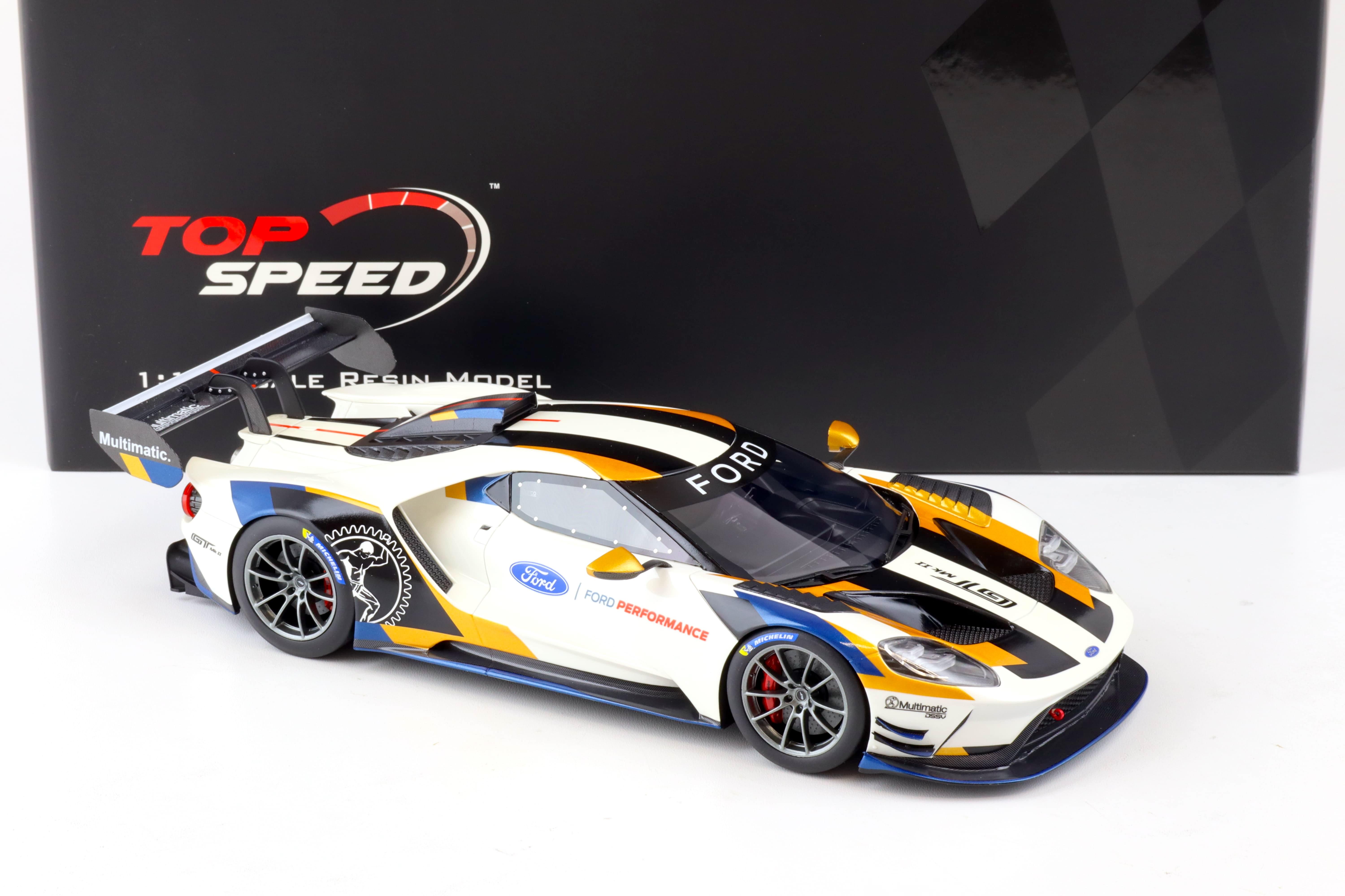 1:18 Top Speed Ford GT MK II 2019 Pebble Beach Concours D'elegance TS0268