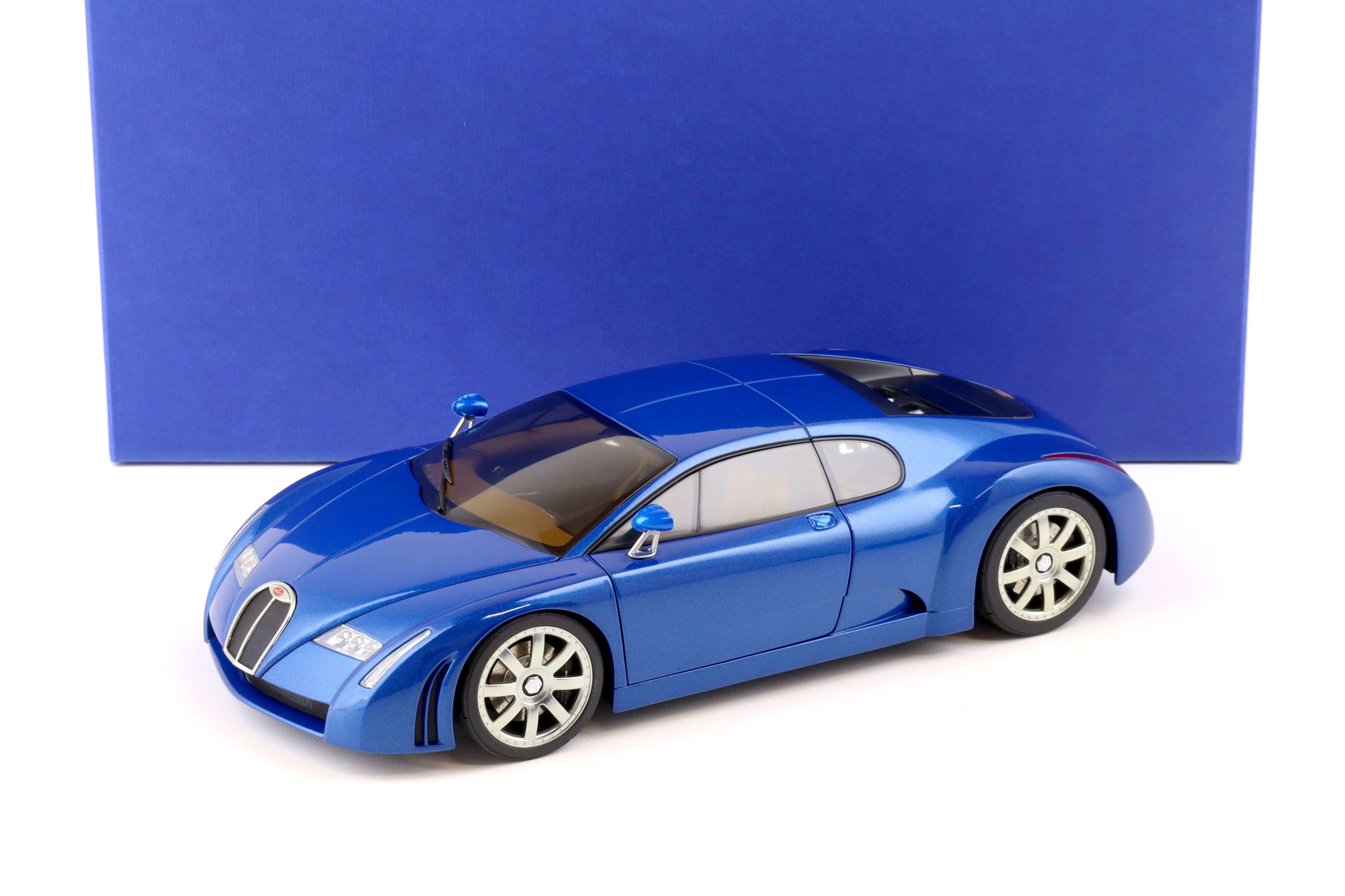 1:18 AUTOart Bugatti EB 18.3 Chiron 1999 blue metallic 70911