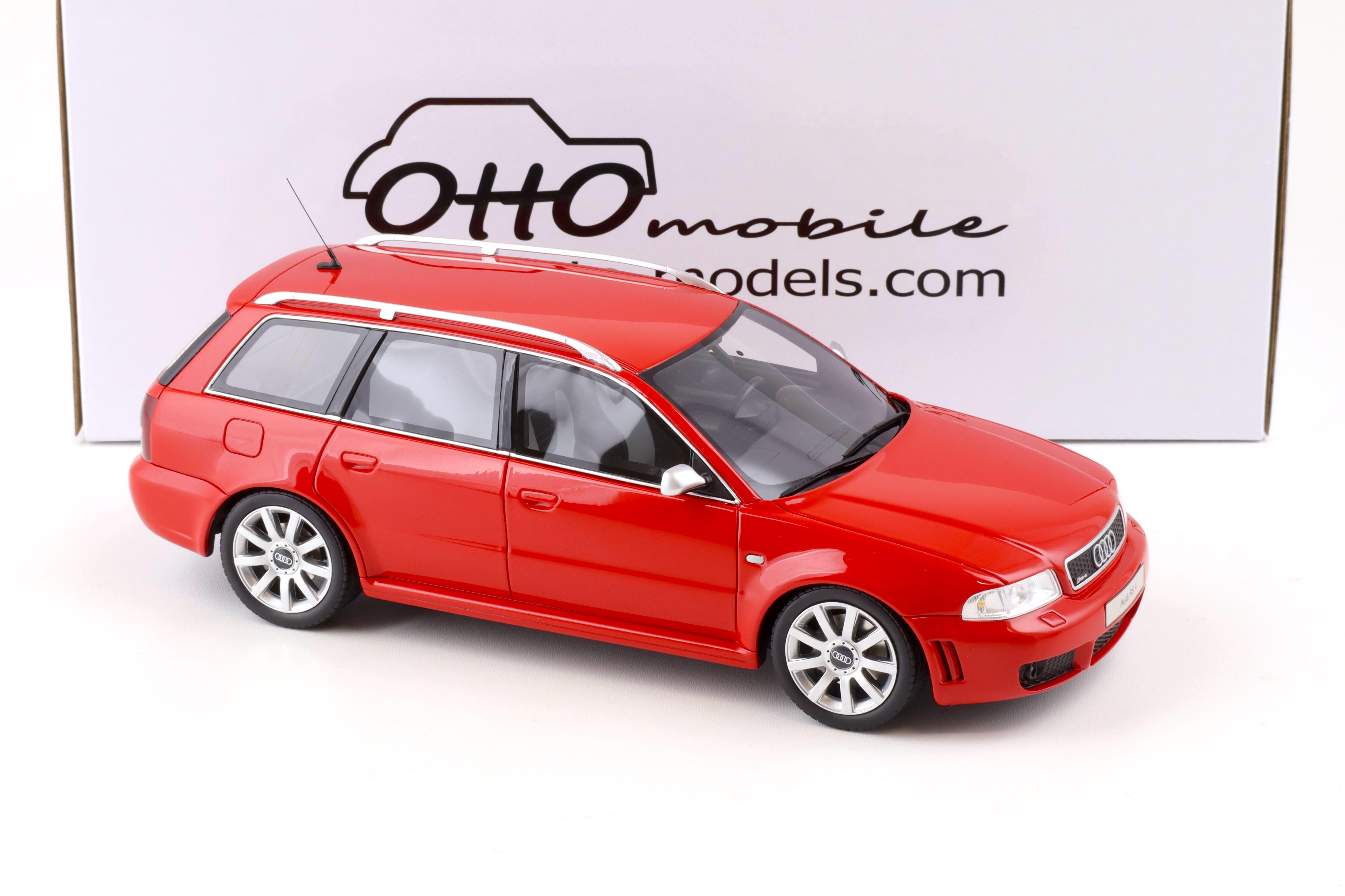 1:18 OTTO mobile OT1026B Audi RS4 Avant B5 Misano red 2000