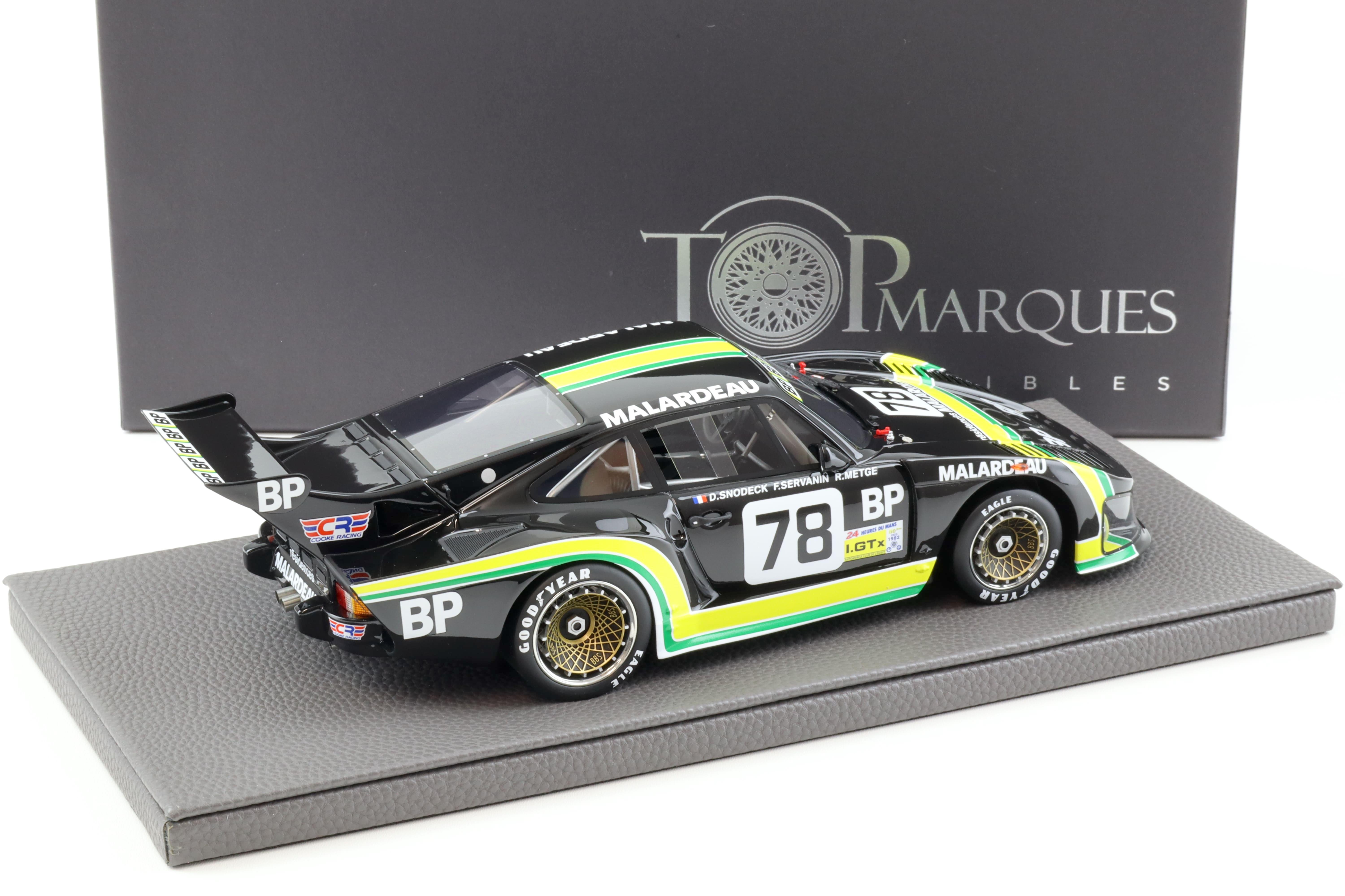 1:18 Top Marques Porsche 935 K3 Coke Racing BP Le Mans 1980 Snobeck #78