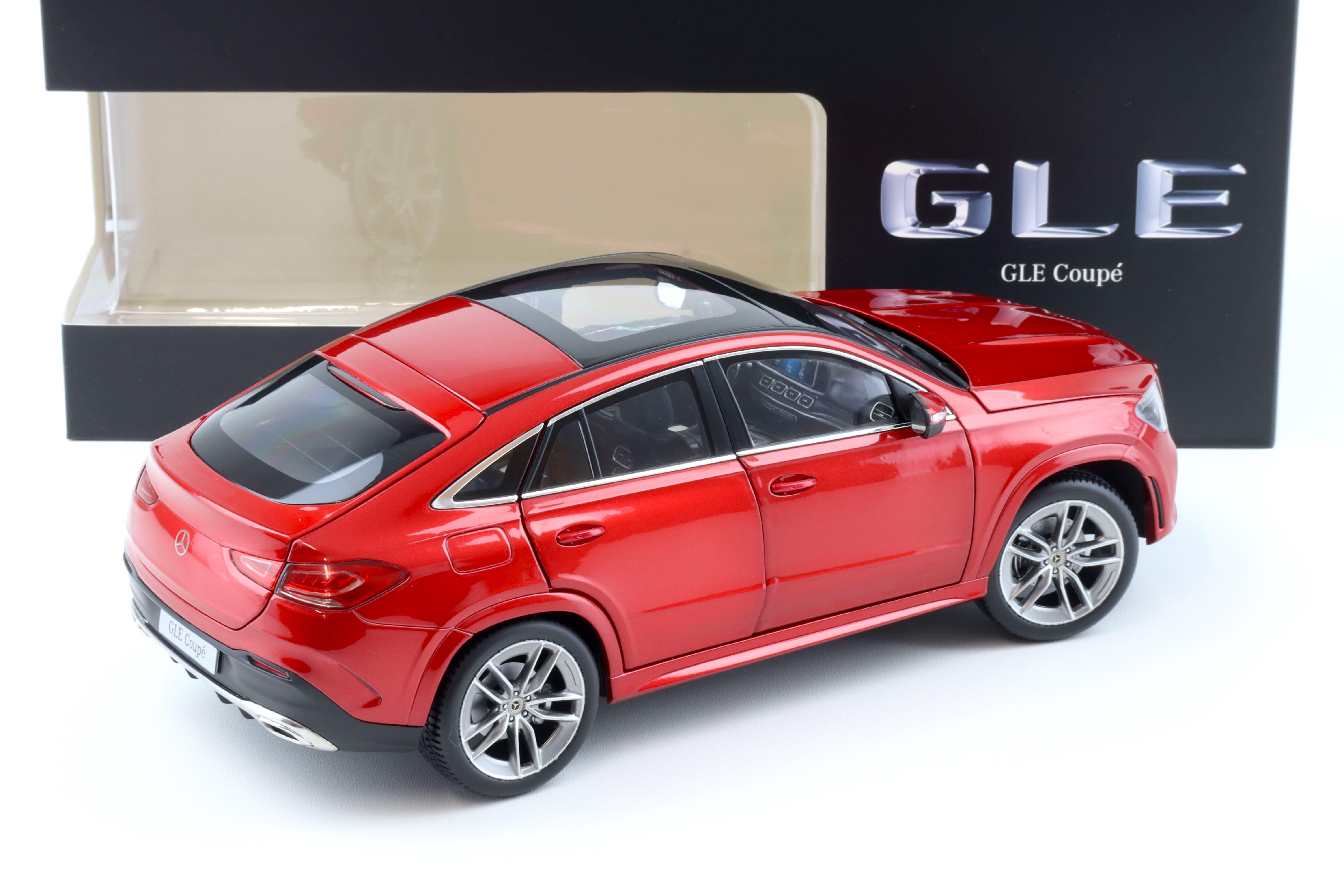 1:18 iScale Mercedes GLE Coupe C167 AMG Line designo hyacinth red metallic DEALER VERSION