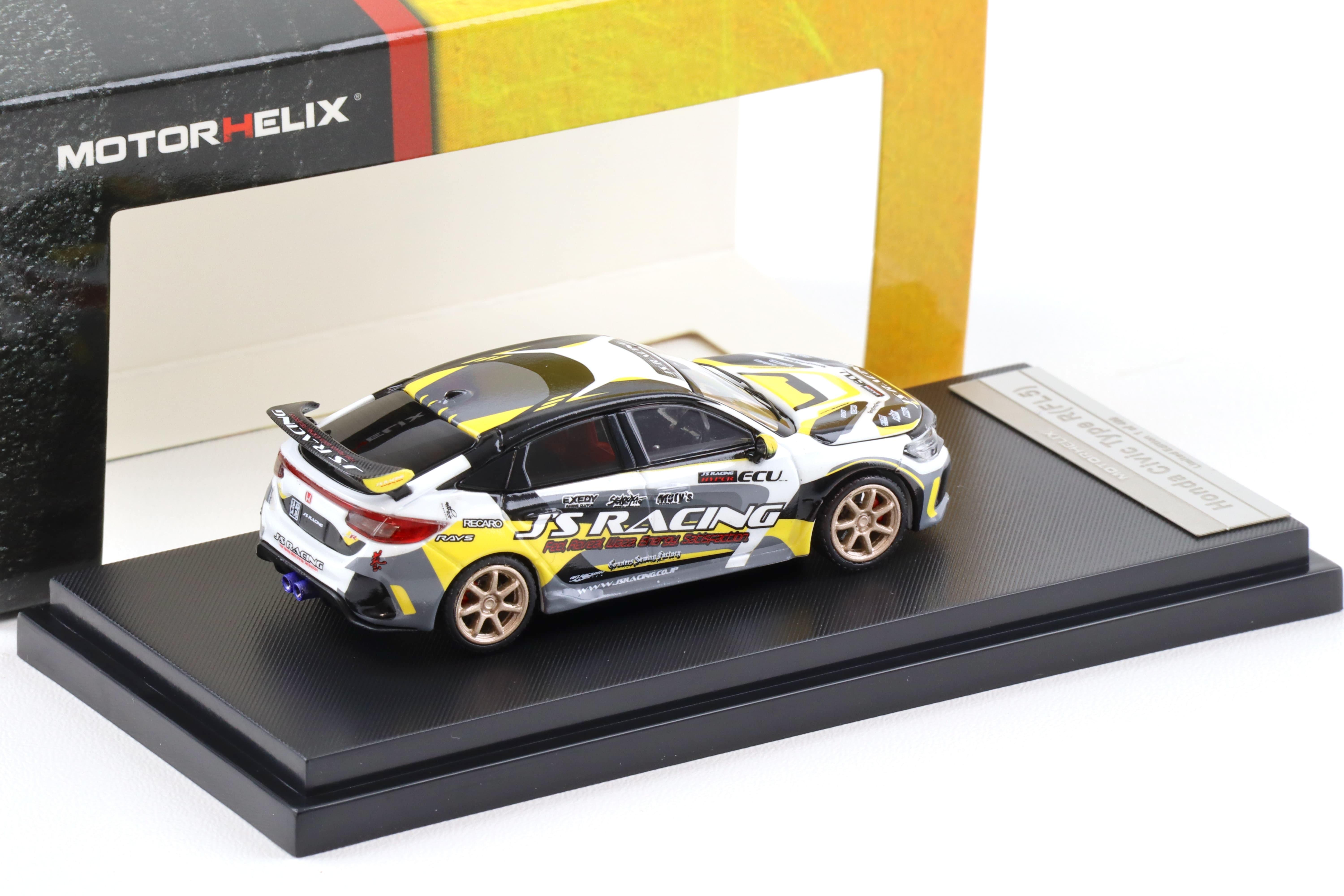 1:64 Motorhelix Honda Civic Type R (FL5) J'S Racing FK8 Livery M65315