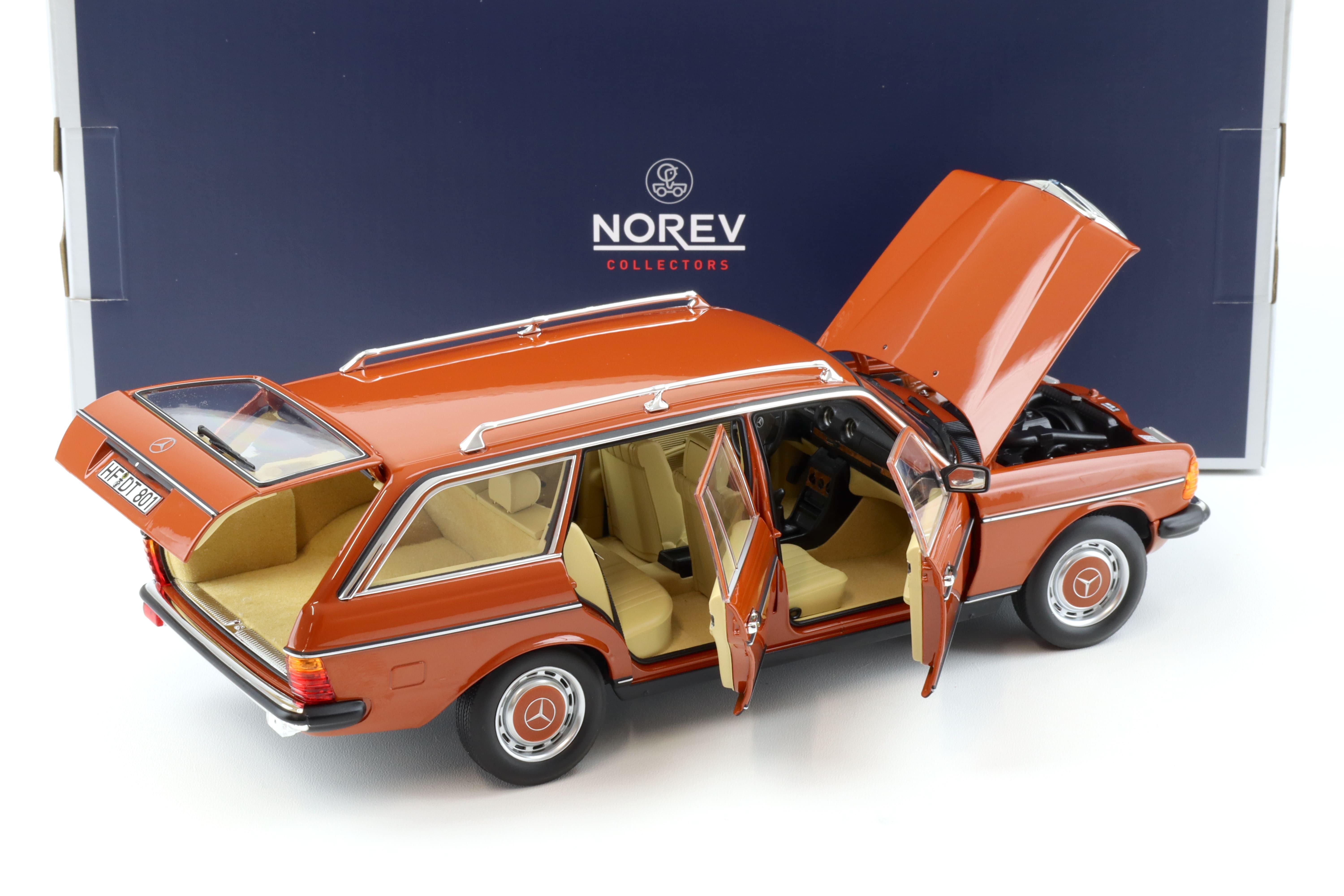 1:18 Norev Mercedes 200 T S123 T-Modell Estate 1982 English red 183732