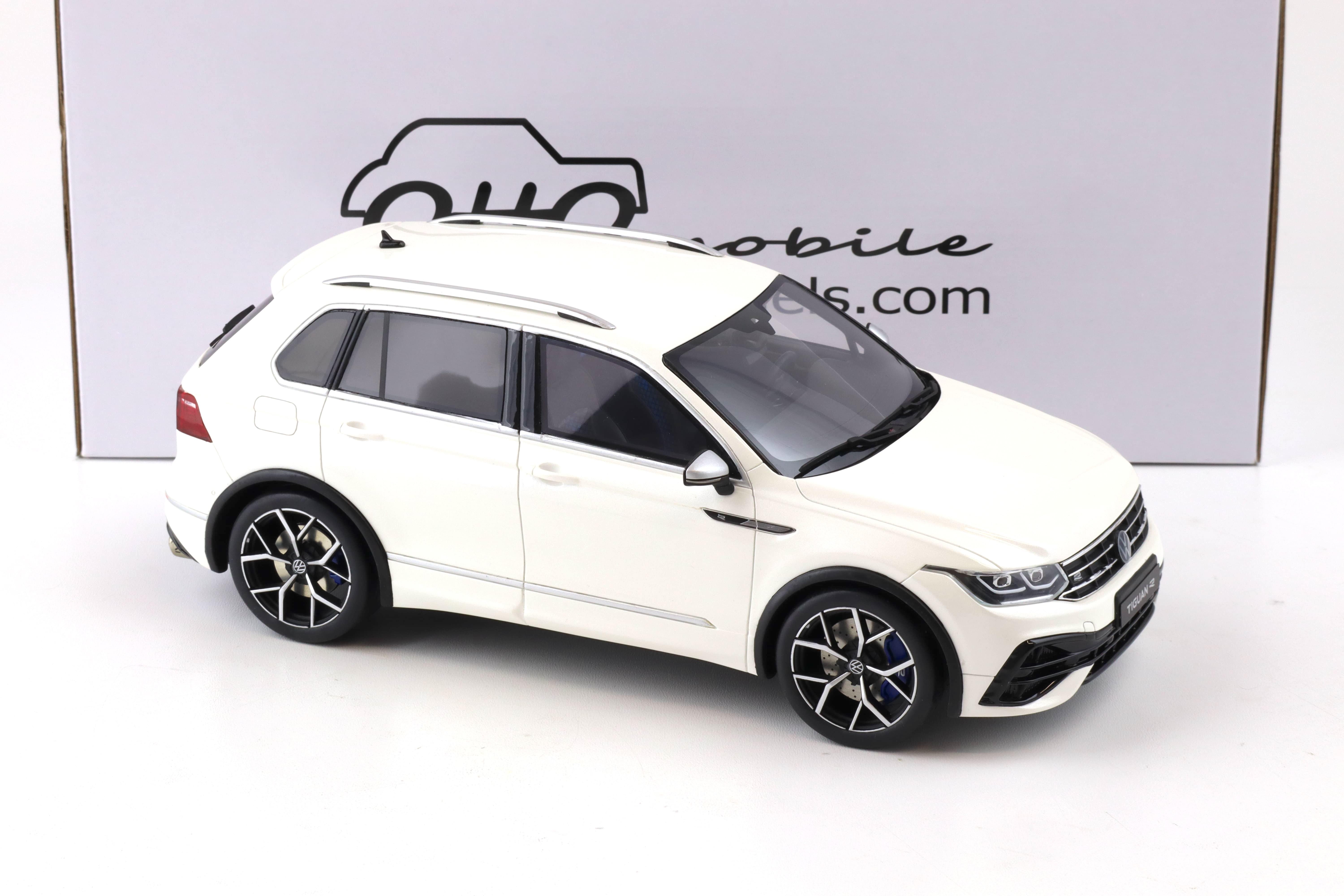 1:18 OTTO mobile OT1001 VW Tiguan R white 2021