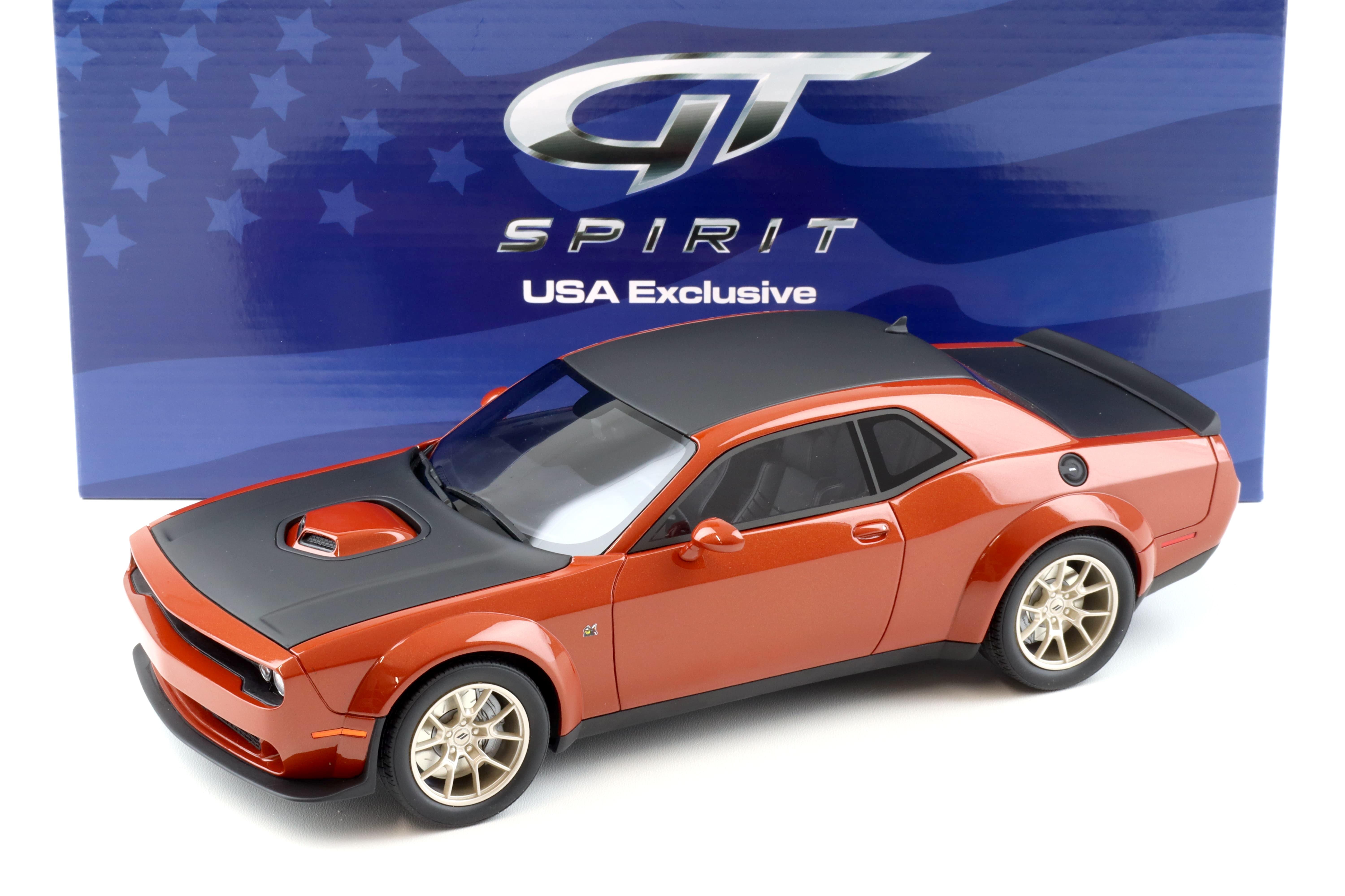 1:18 GT Spirit ACME US060 Dodge Challenger SRT Scat Pak Widebody 2020 sinamon stick