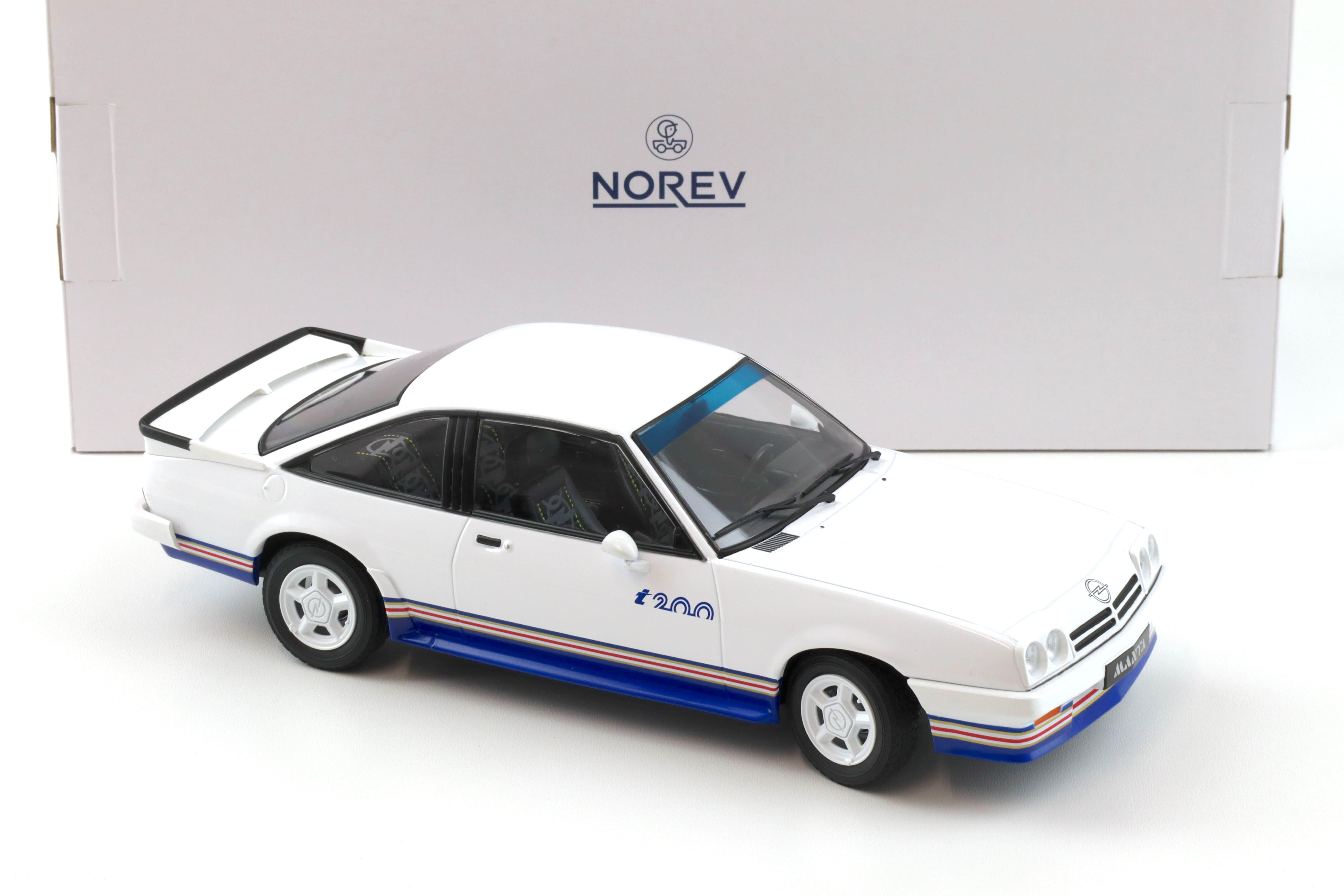 1:18 Norev Opel Manta B i200 Rothmans Livery 1984 white - Limited 750 pcs.