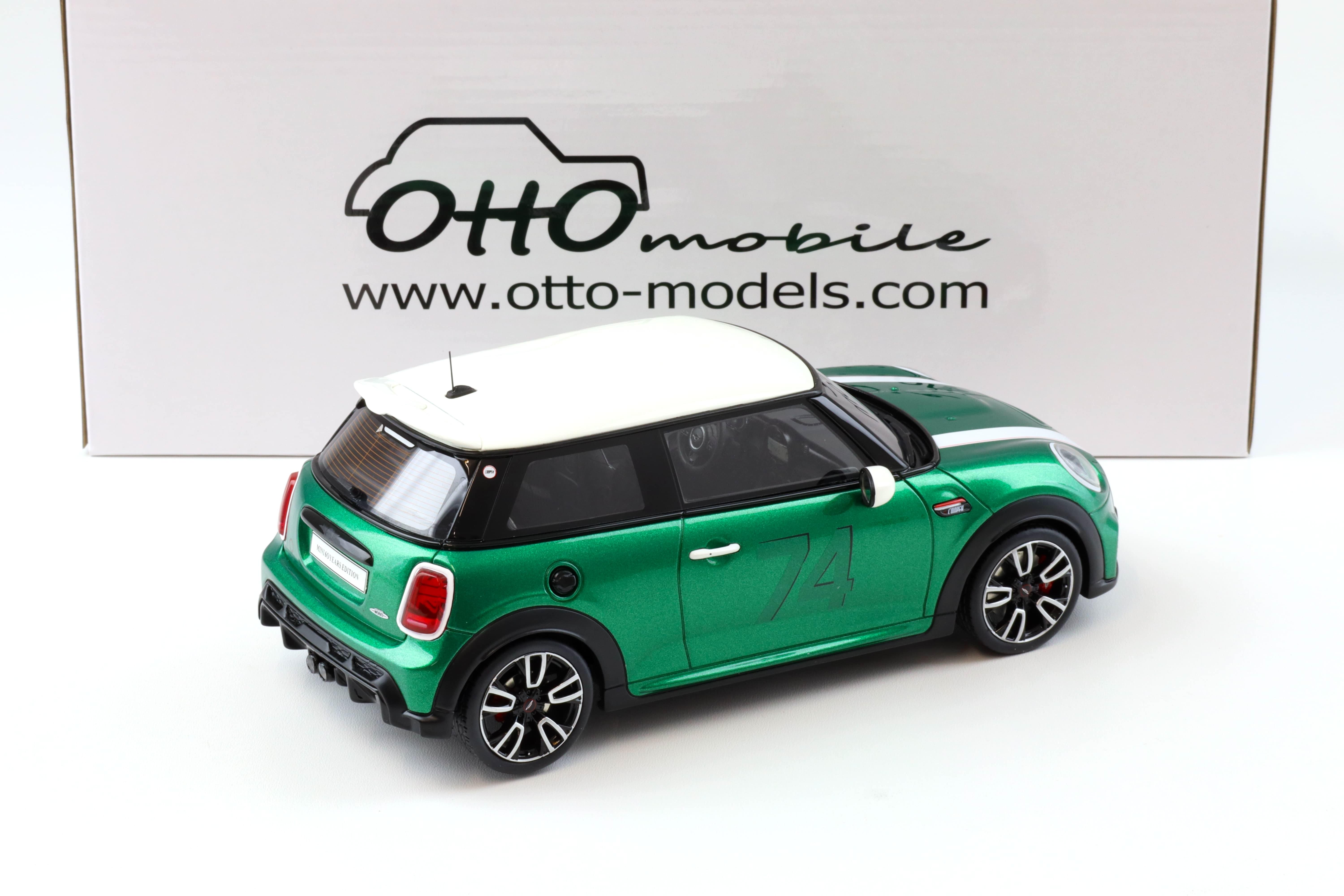 1:18 OTTO mobile OT1098 Mini Cooper S F56 JCW John Cooper Works 2021 green metallic