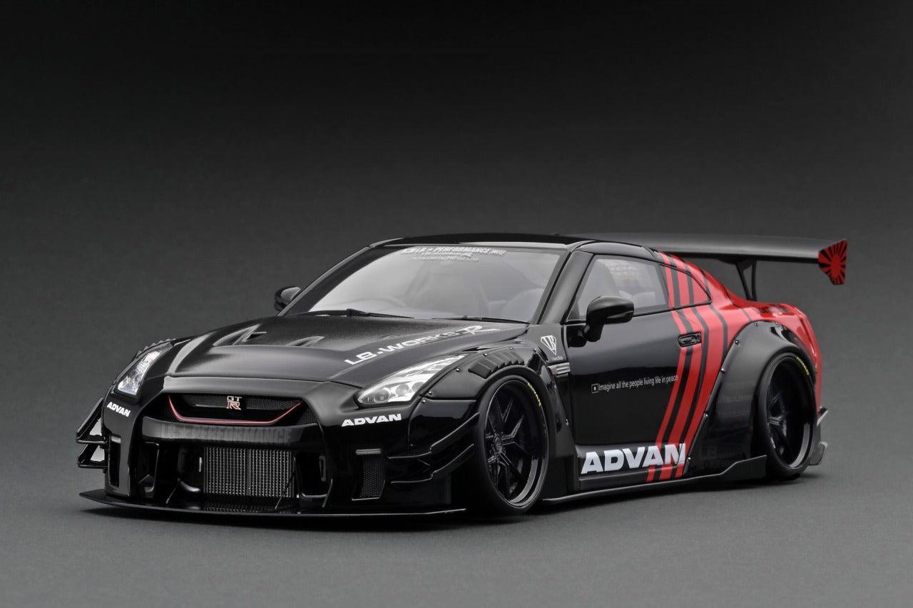 Ignition Model Ig Lb Works Nissan Gt R R Type Advan Black Red