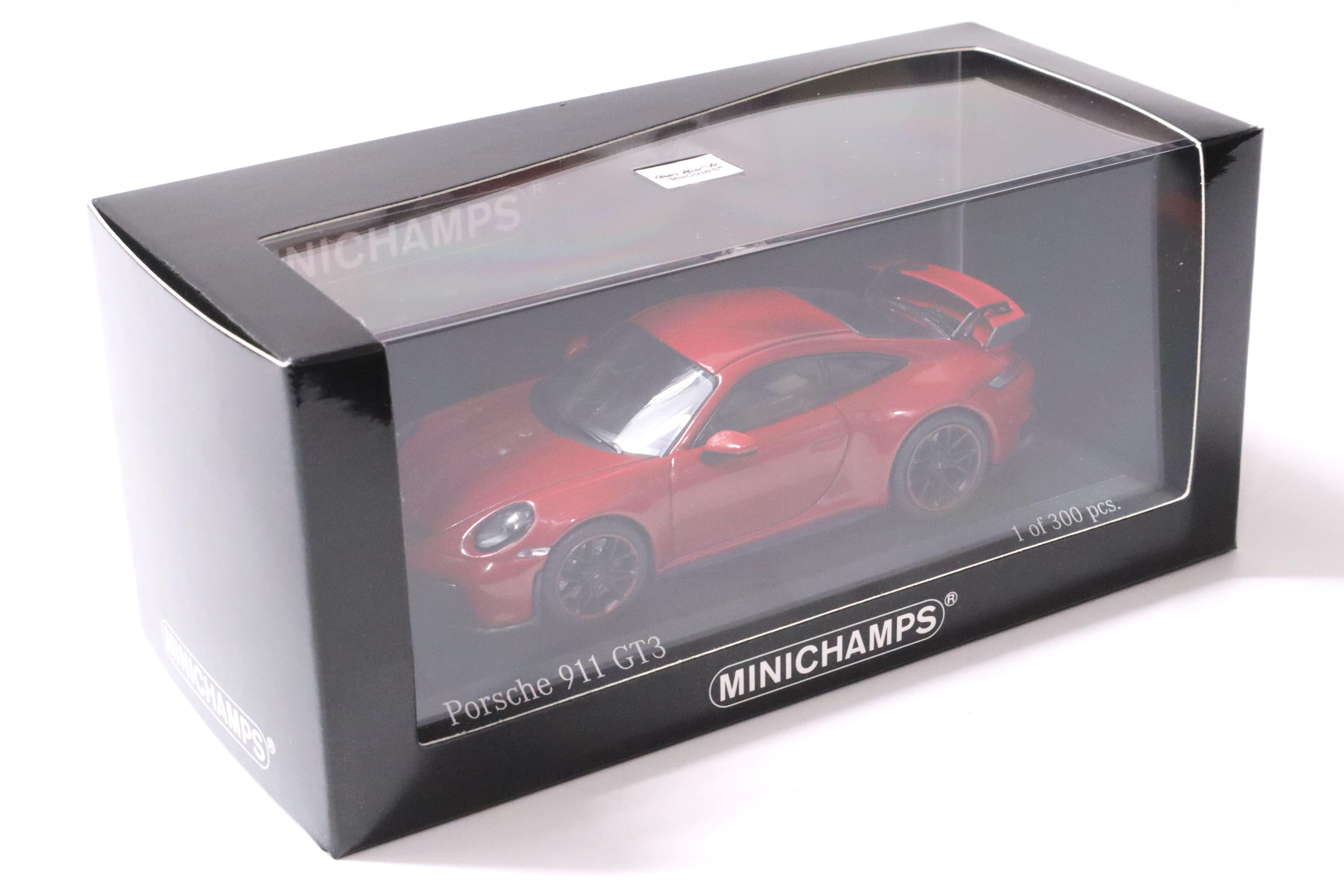 1:43 Minichamps Porsche 911 (992) GT3 Karmin red 2020