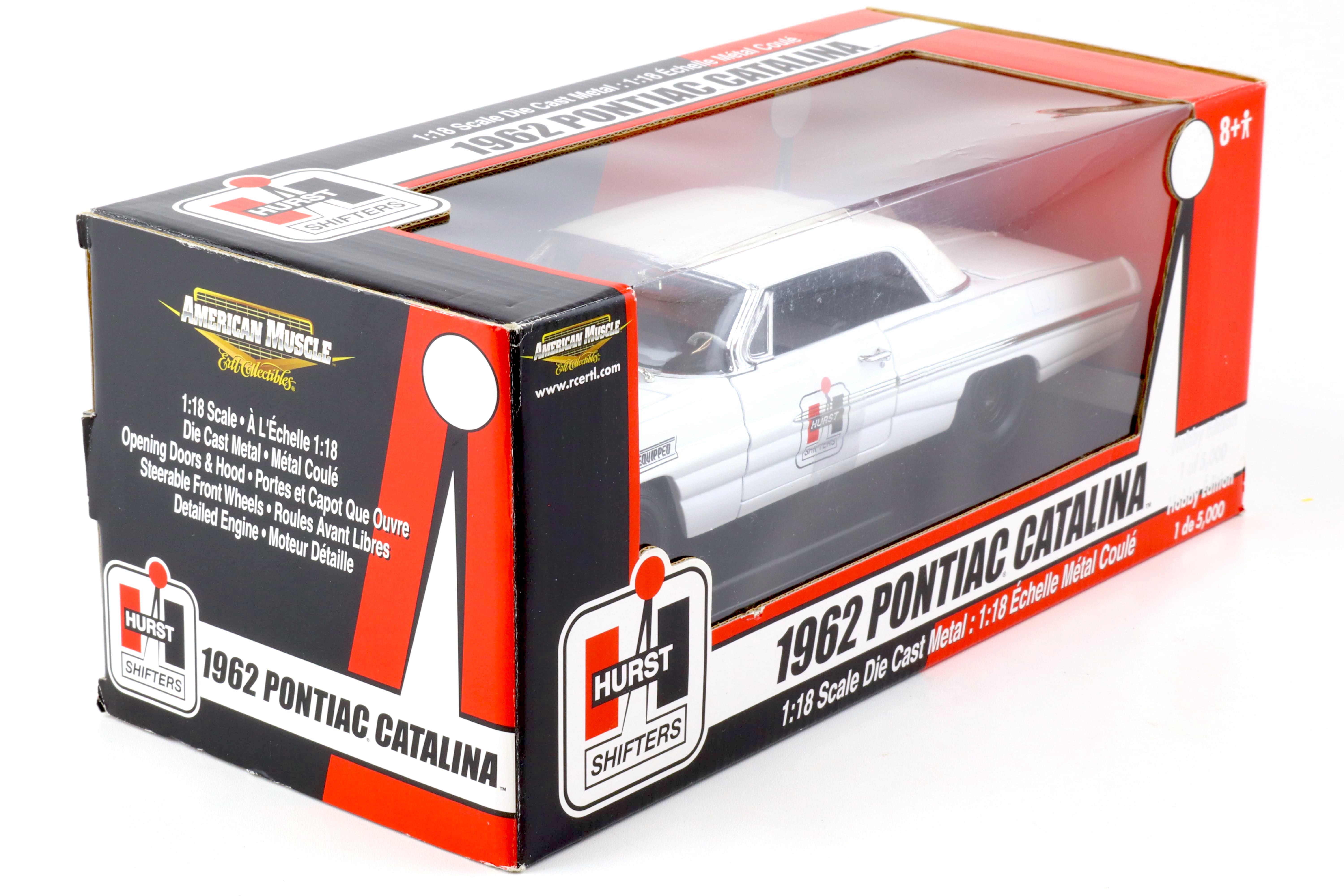 ERTL AMERICAN MUSCLE 1962 PONTIAC CATALINA 421SD 1/18 SCALE