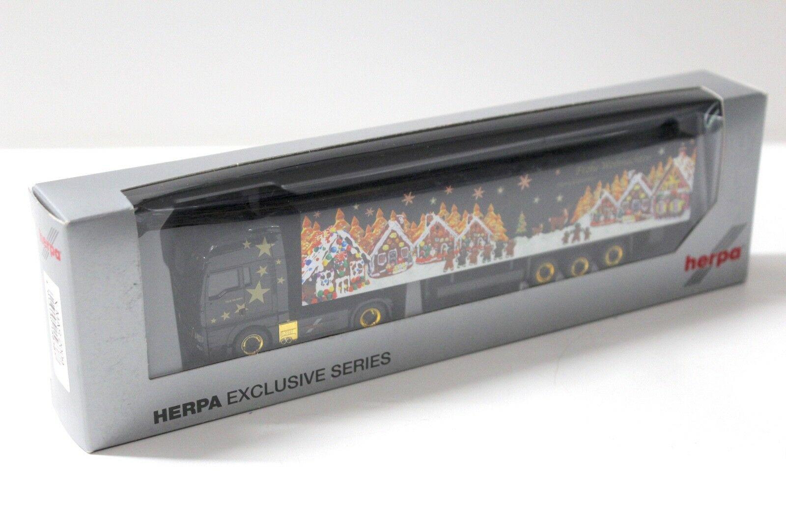 1:87 Herpa MAN TGX XXL Koffer-SZ "Weihnachten 2009" 