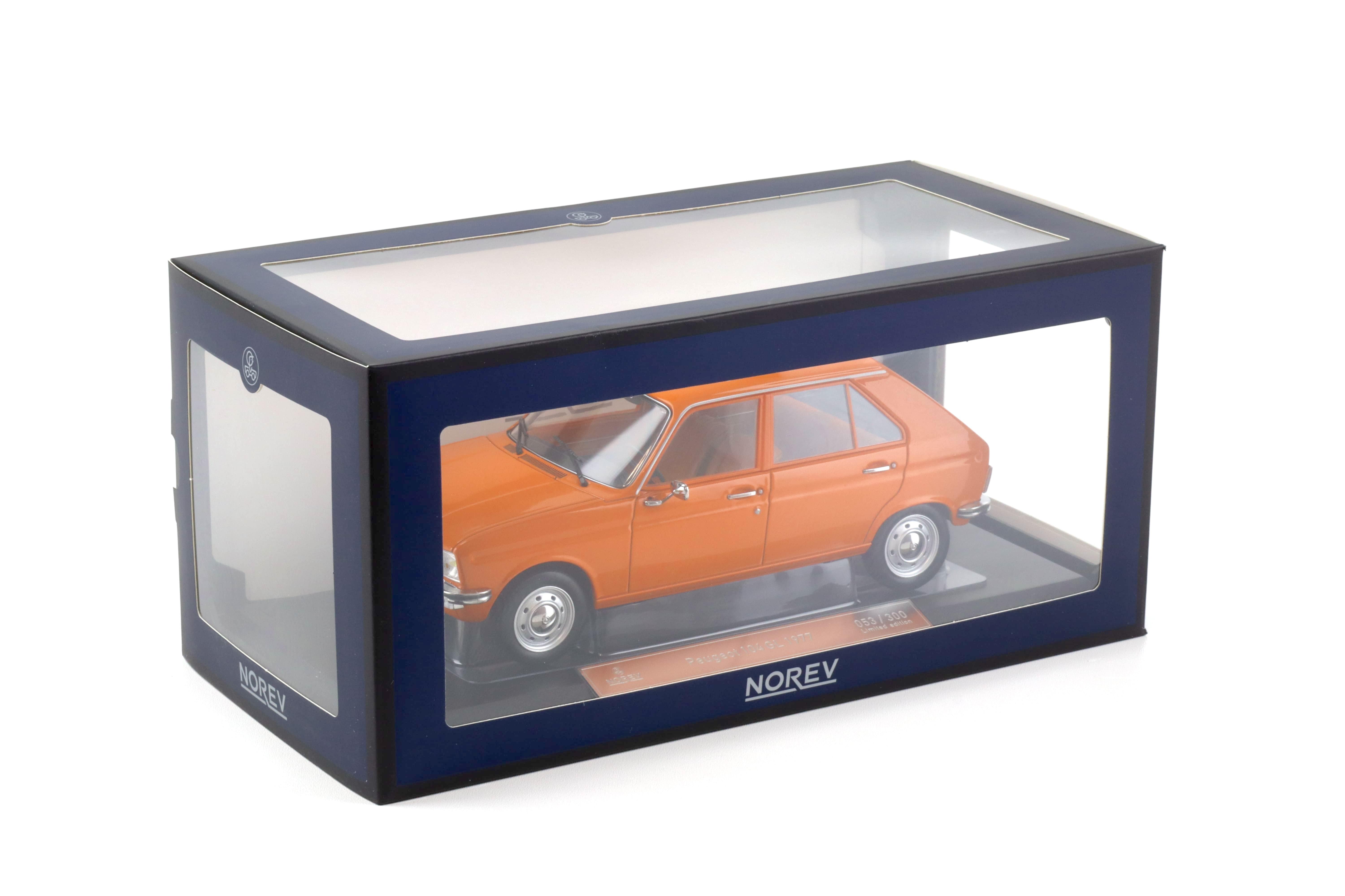 1:18 Norev Peugeot 104 GL 1977 orange - Limited 300 pcs.