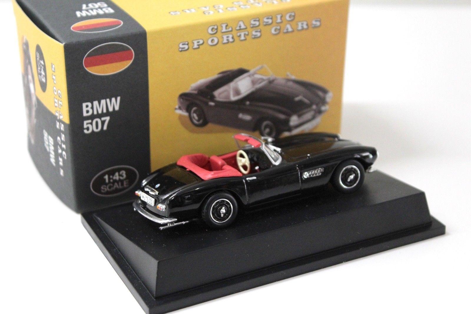 1:43 Atlas By Norev BMW 507 black Classic Sport Cars 