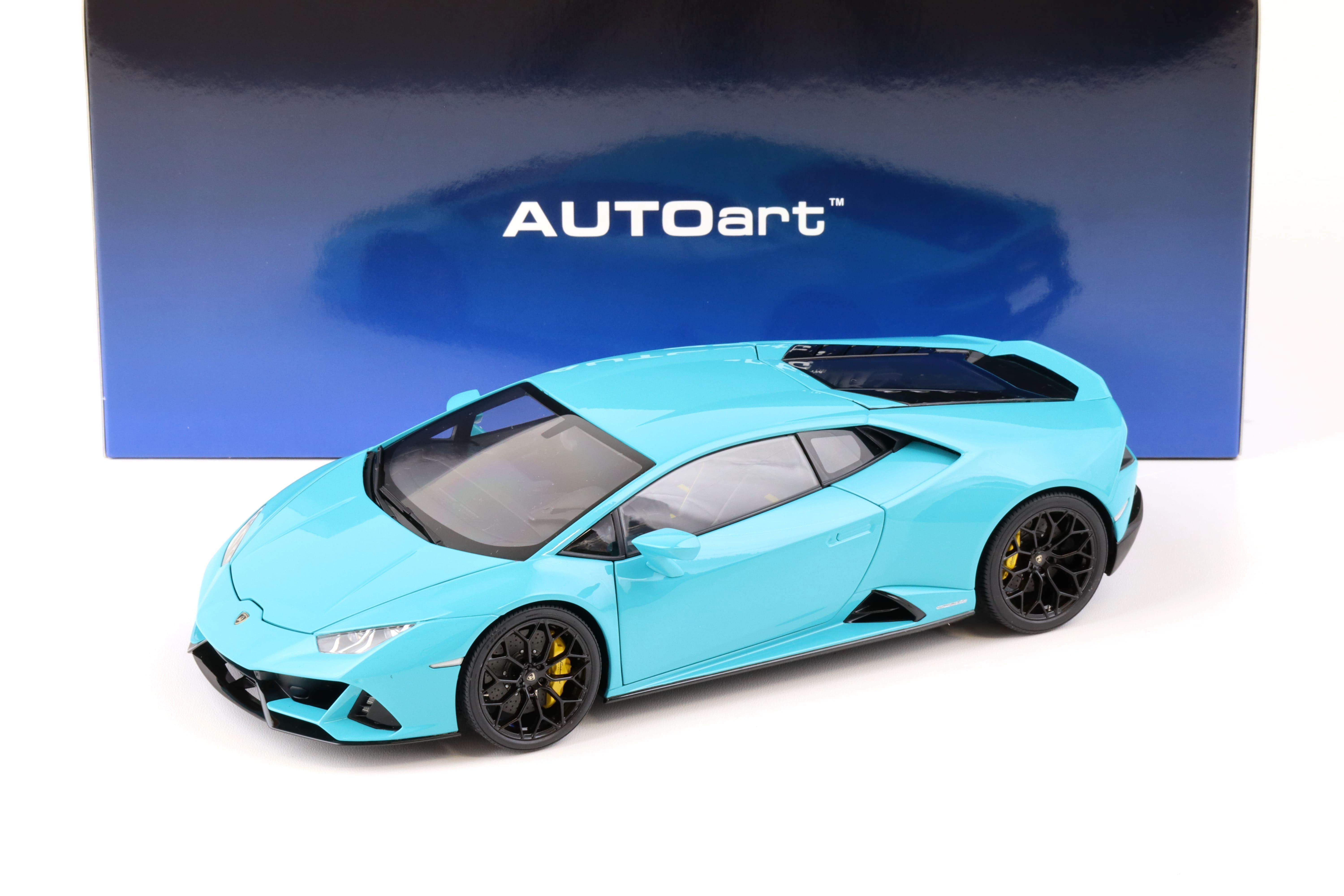 1:18 AUTOart Lamborghini Huracan EVO 2019 blu glauco blue 79211