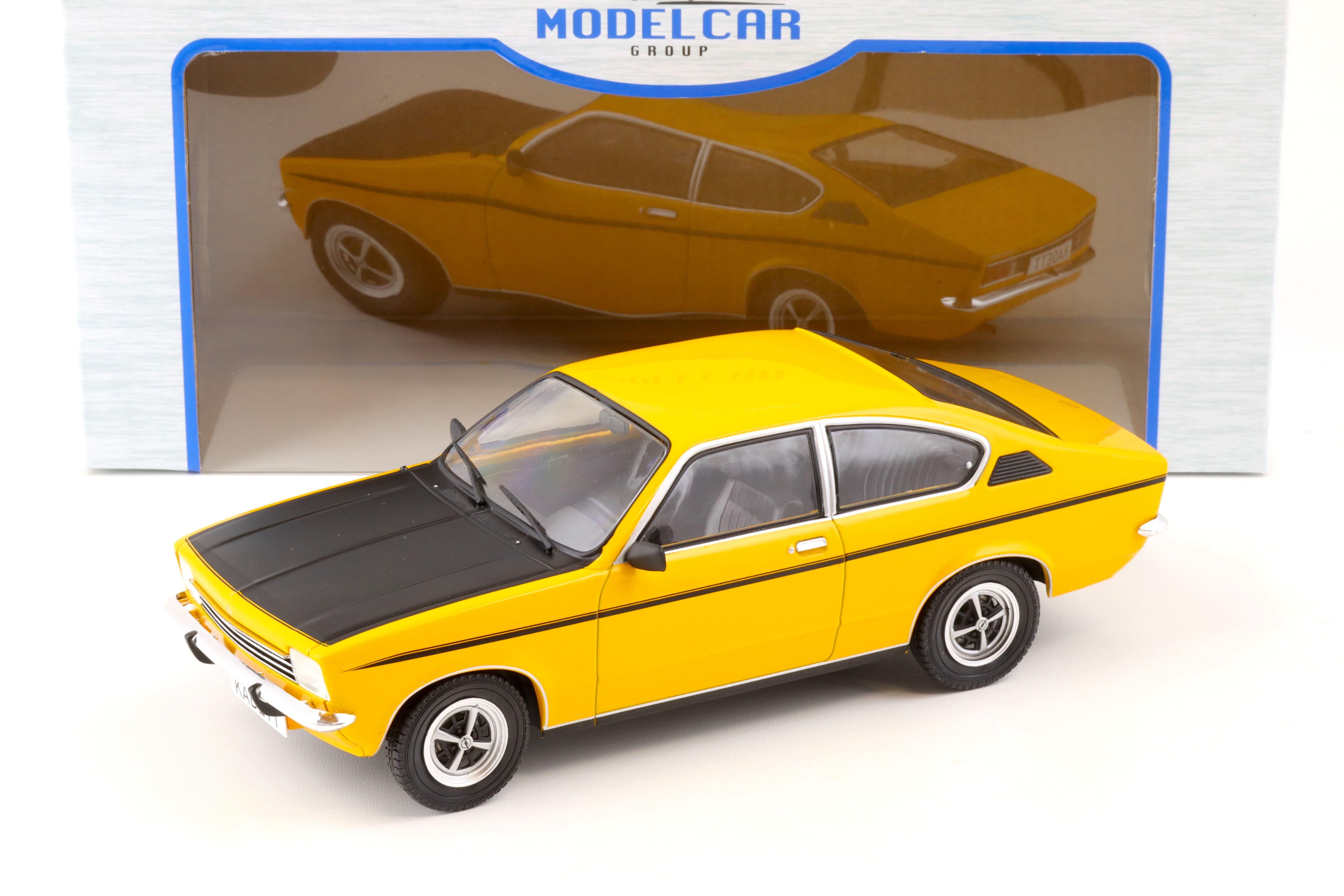 1:18 MCG Opel Kadett C SR Coupe orange/ black 1975