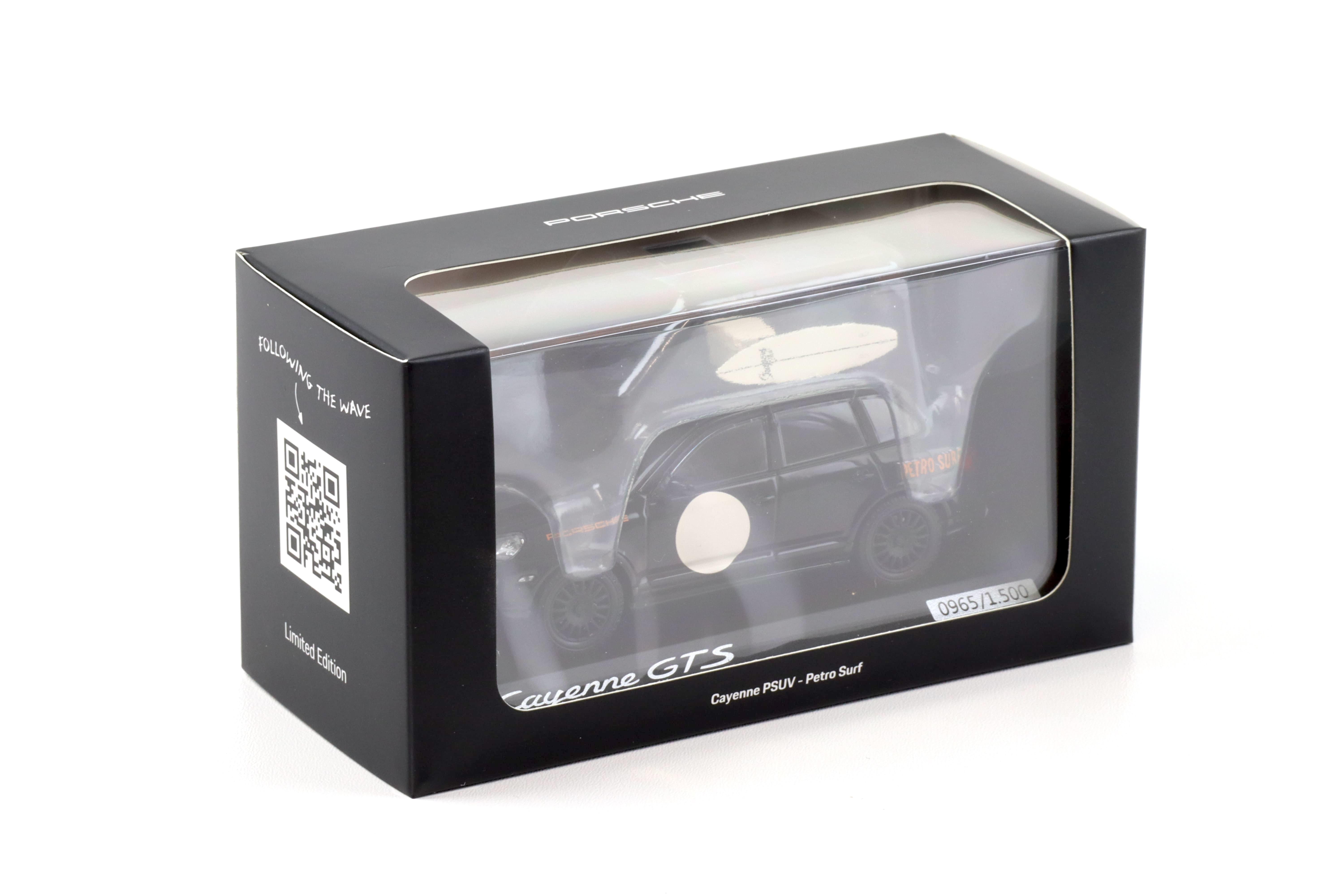 1:43 Minichamps Porsche Cayenne GTS (E1) PSUV Petro Surf black WAP DEALER