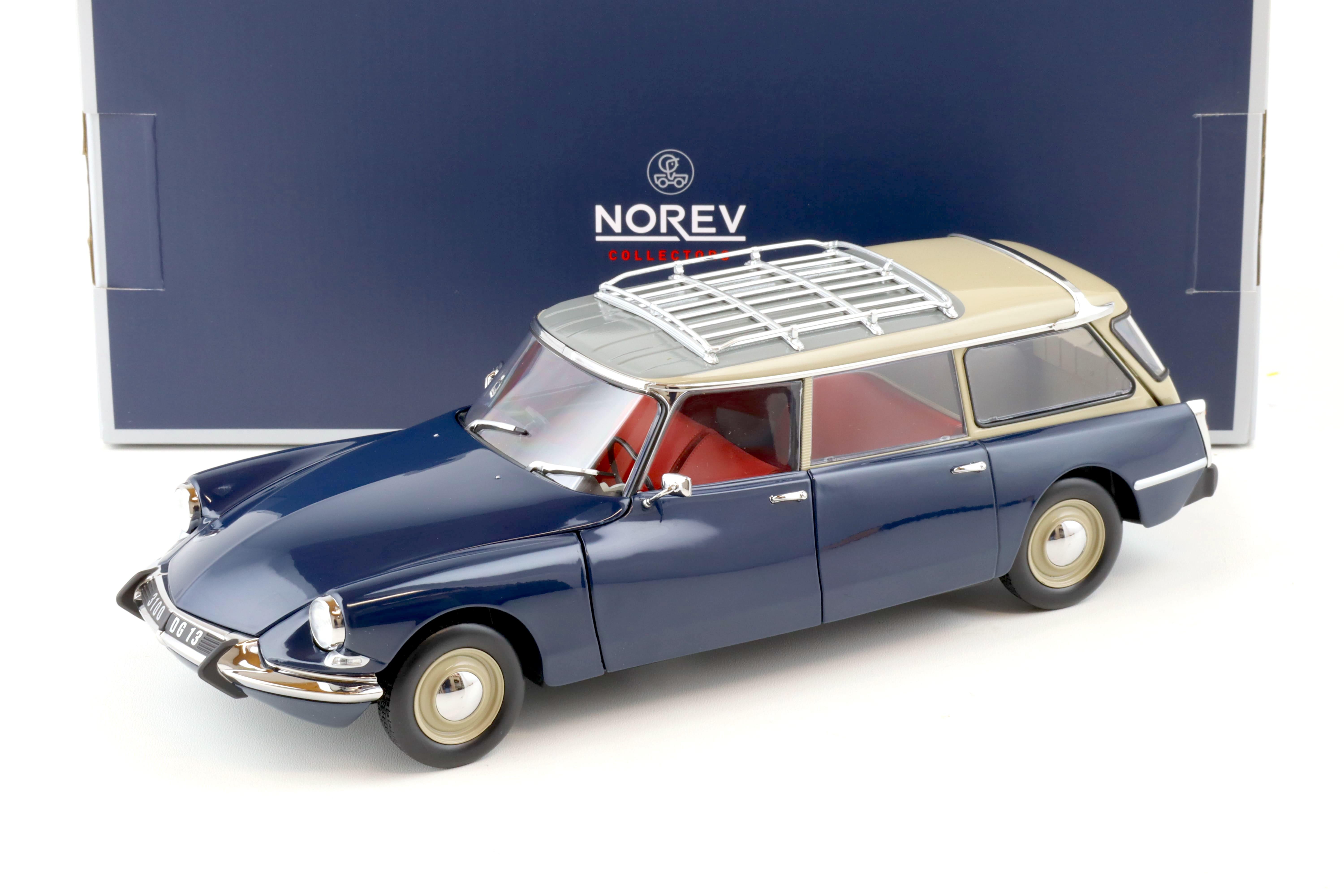 1:18 Norev Citroen ID 19 Break 1967 Orient blue 