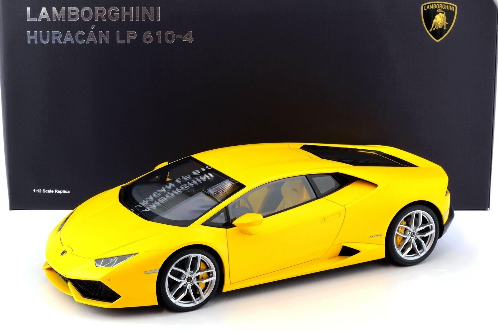 1:12 AUTOart Lamborghini Huracan LP 610-4 giallo horus/ matt yellow 12097