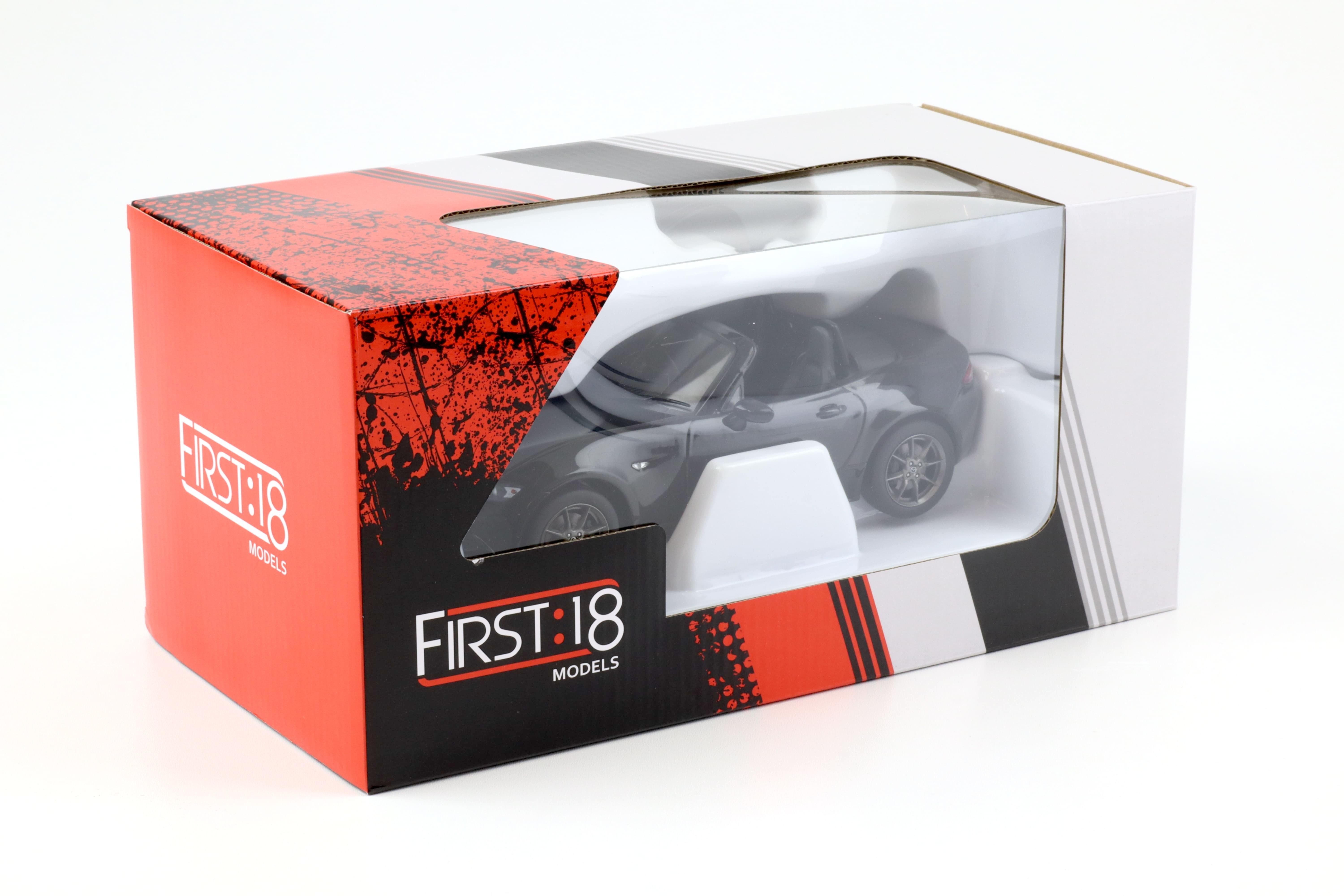 1:18 First18 Mazda MX-5 Roadster 2015 RHD black