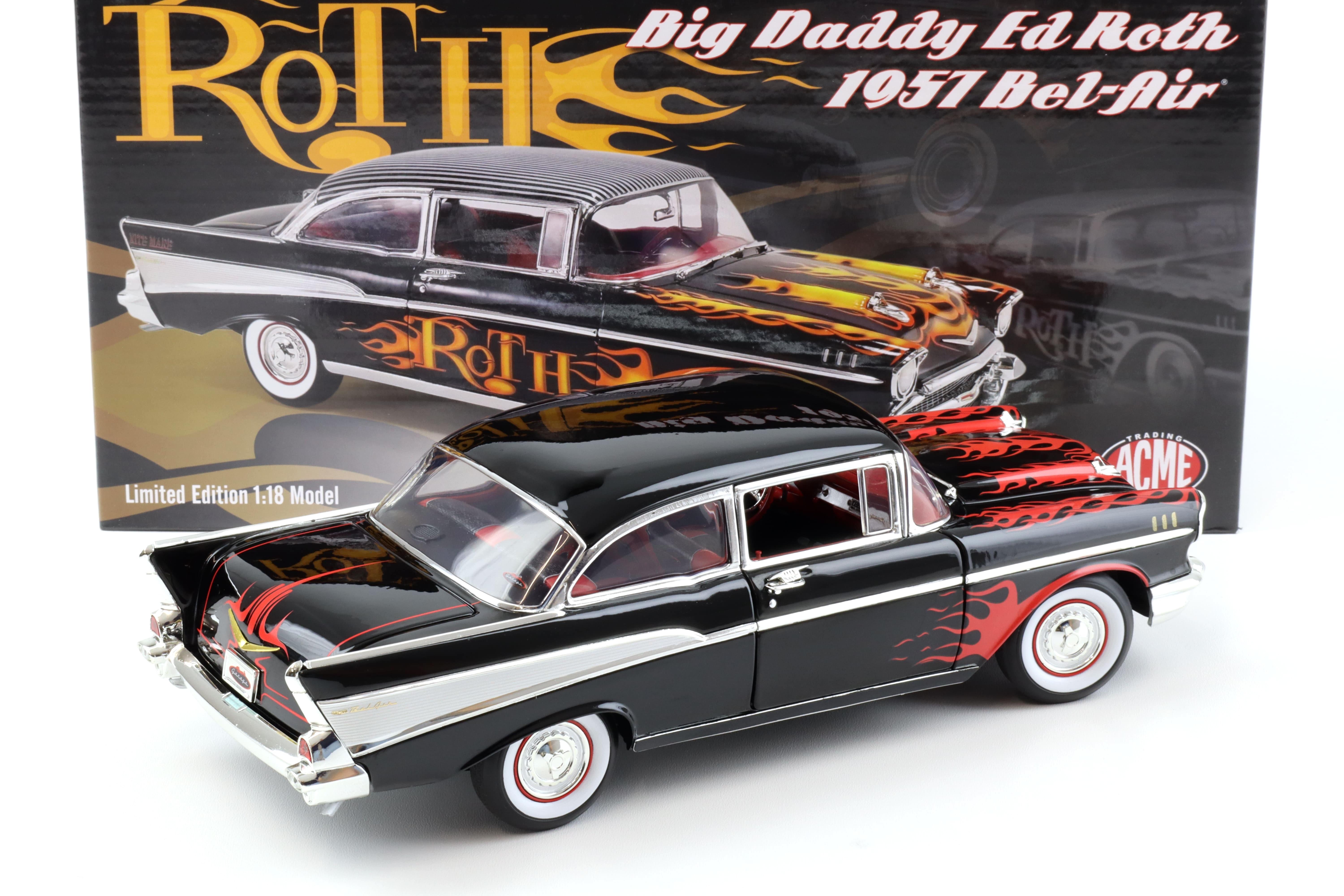 1:18 ACME 1957 Chevrolet Bel Air Big Daddy Ed Roth TOMS GARAGE - Limited 150 pcs.