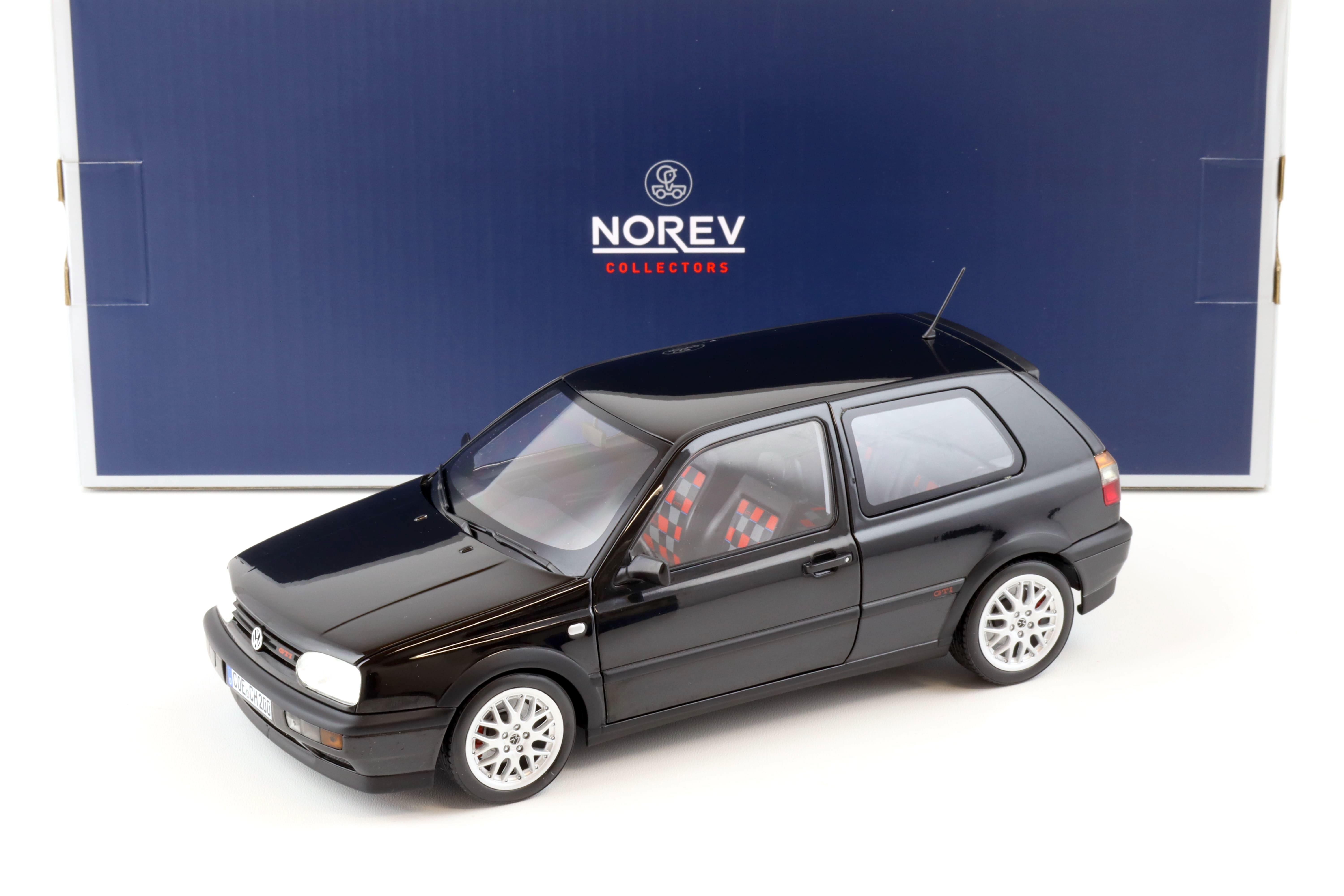 1:18 Norev VW Golf 3 III GTI 1996 "20 years Anniversary Edition" black metallic 188415