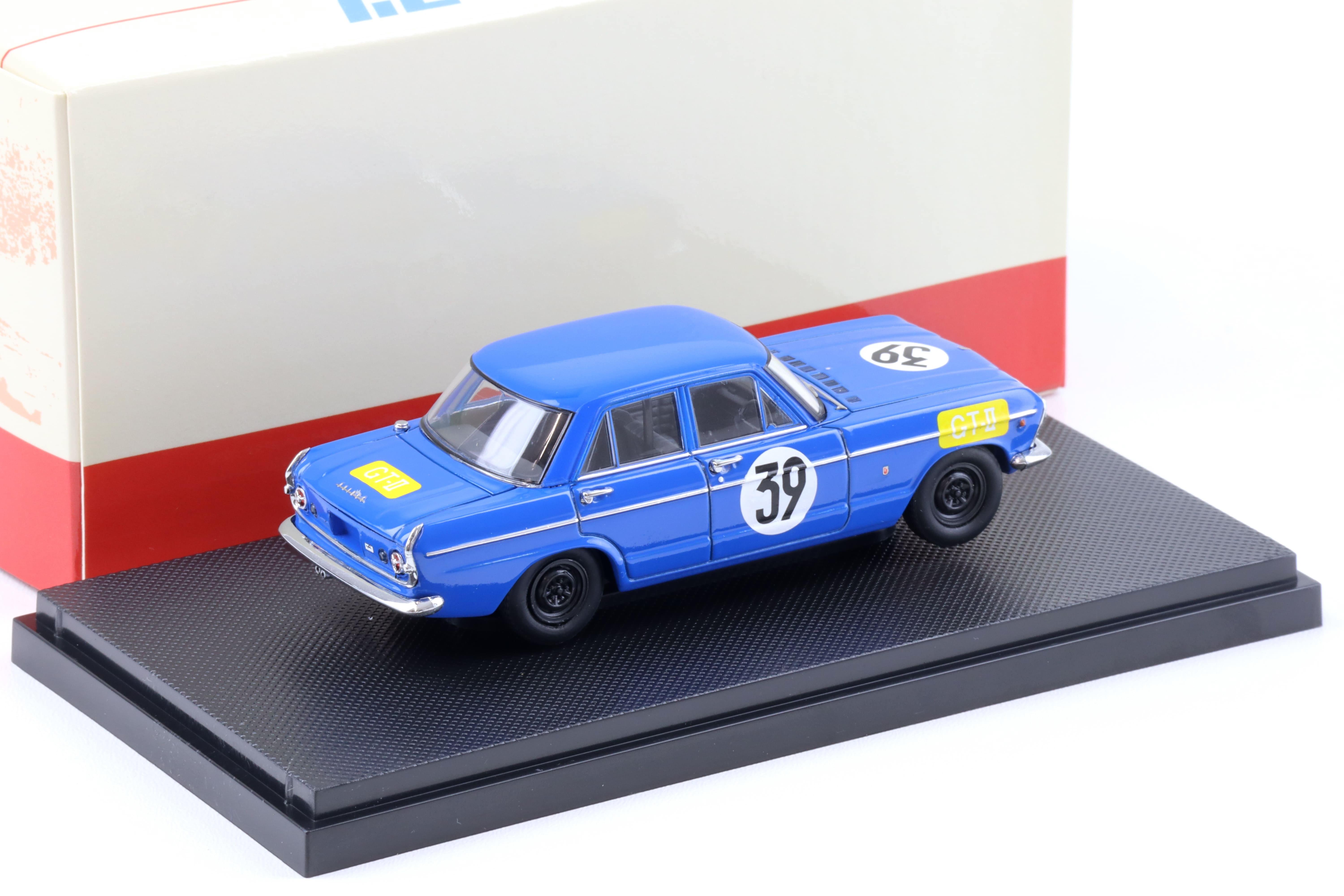 1:43 Ebbro Nissan Prince Skyline GTB 1964 Japan GP #39 Yoshikazu Sunako blue