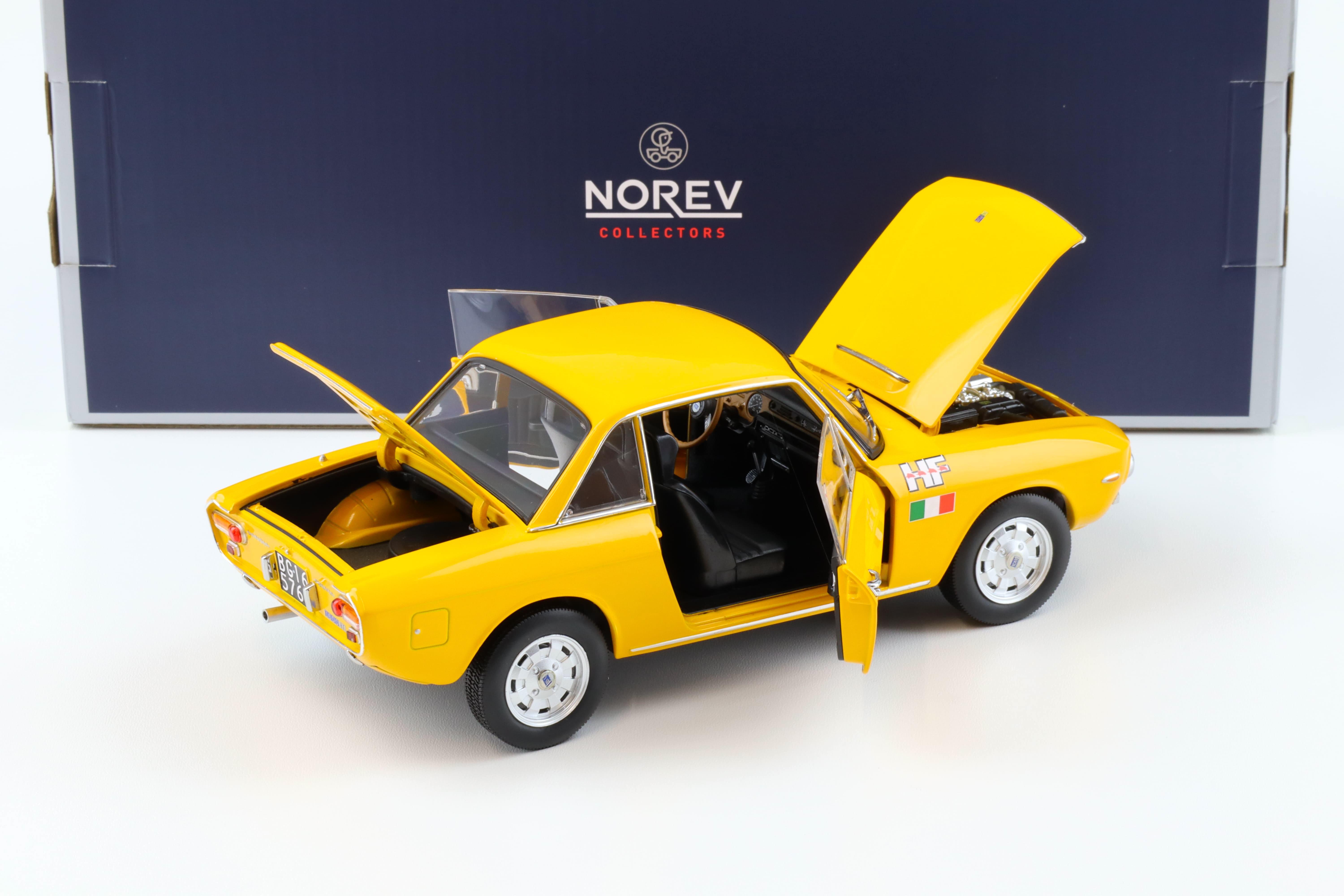 1:18 Norev Lancia Fulvia 1600 HF 1971 orange - Limited Edition 1000 pcs.