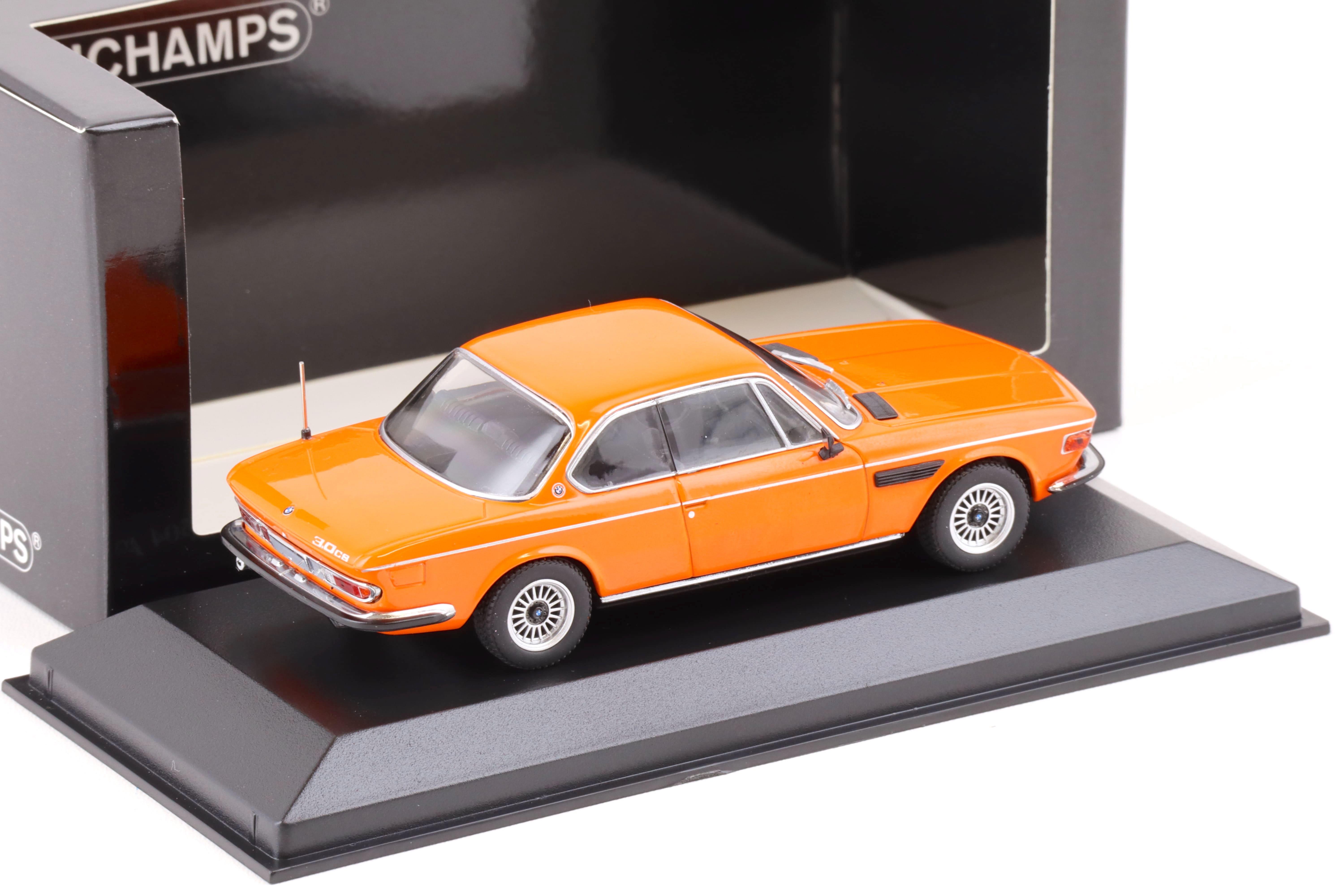 1:43 Minichamps BMW 3.0 CS Coupe 1969 Inka orange