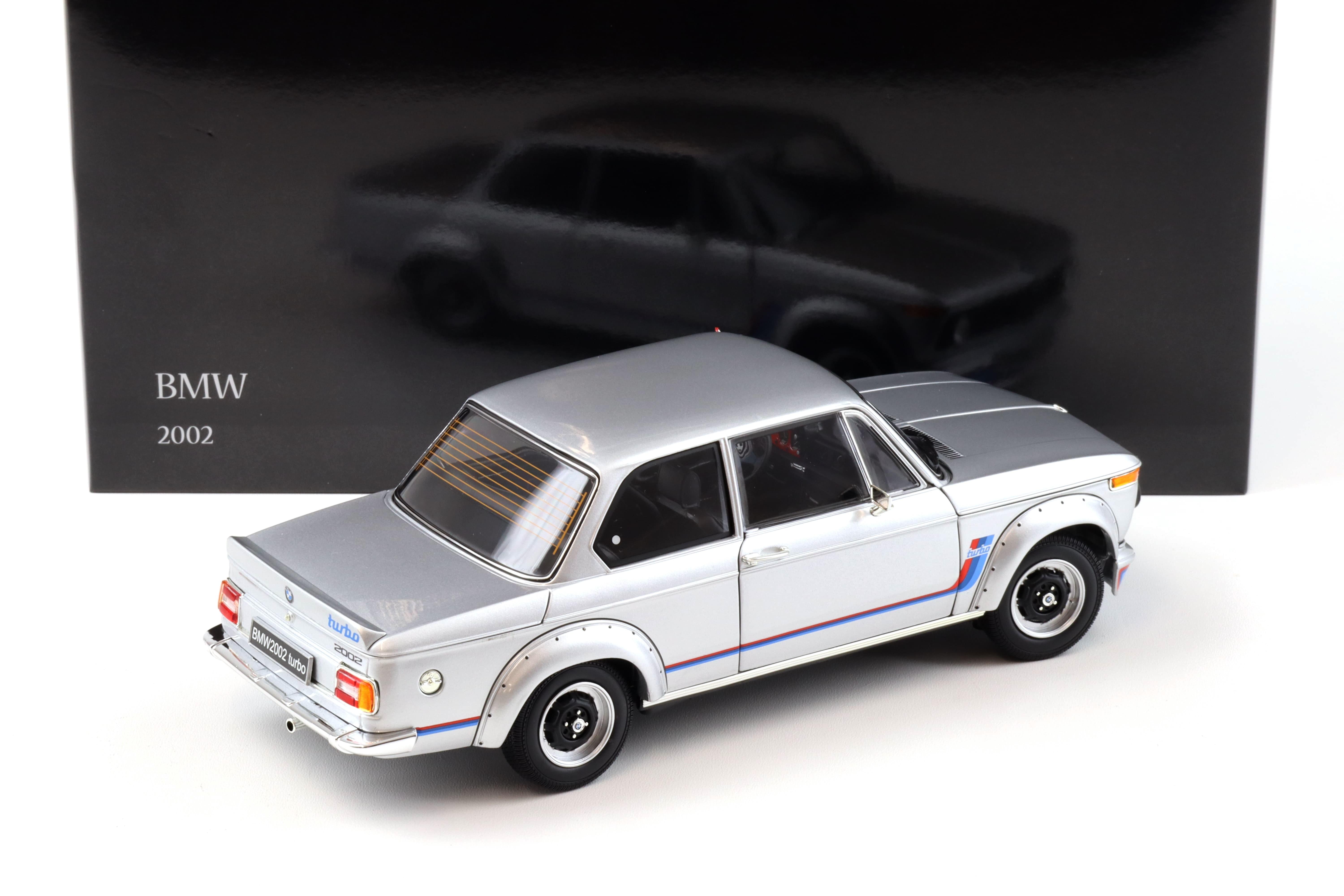 1:18 Kyosho BMW 2002 Turbo 1974 silver 08544S