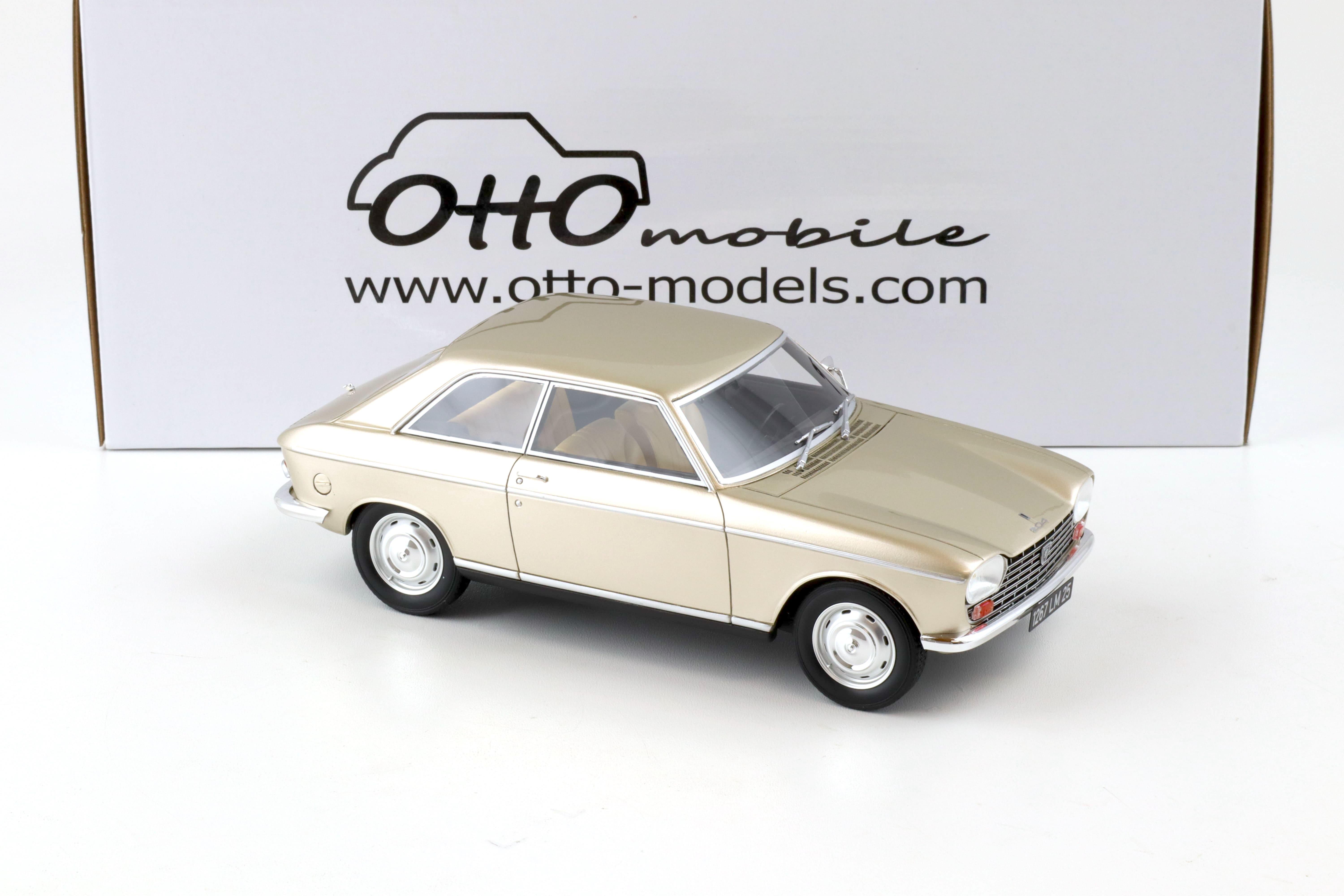 1:18 OTTO mobile OT1024 Peugeot 204 Coupe beige metallic 1965