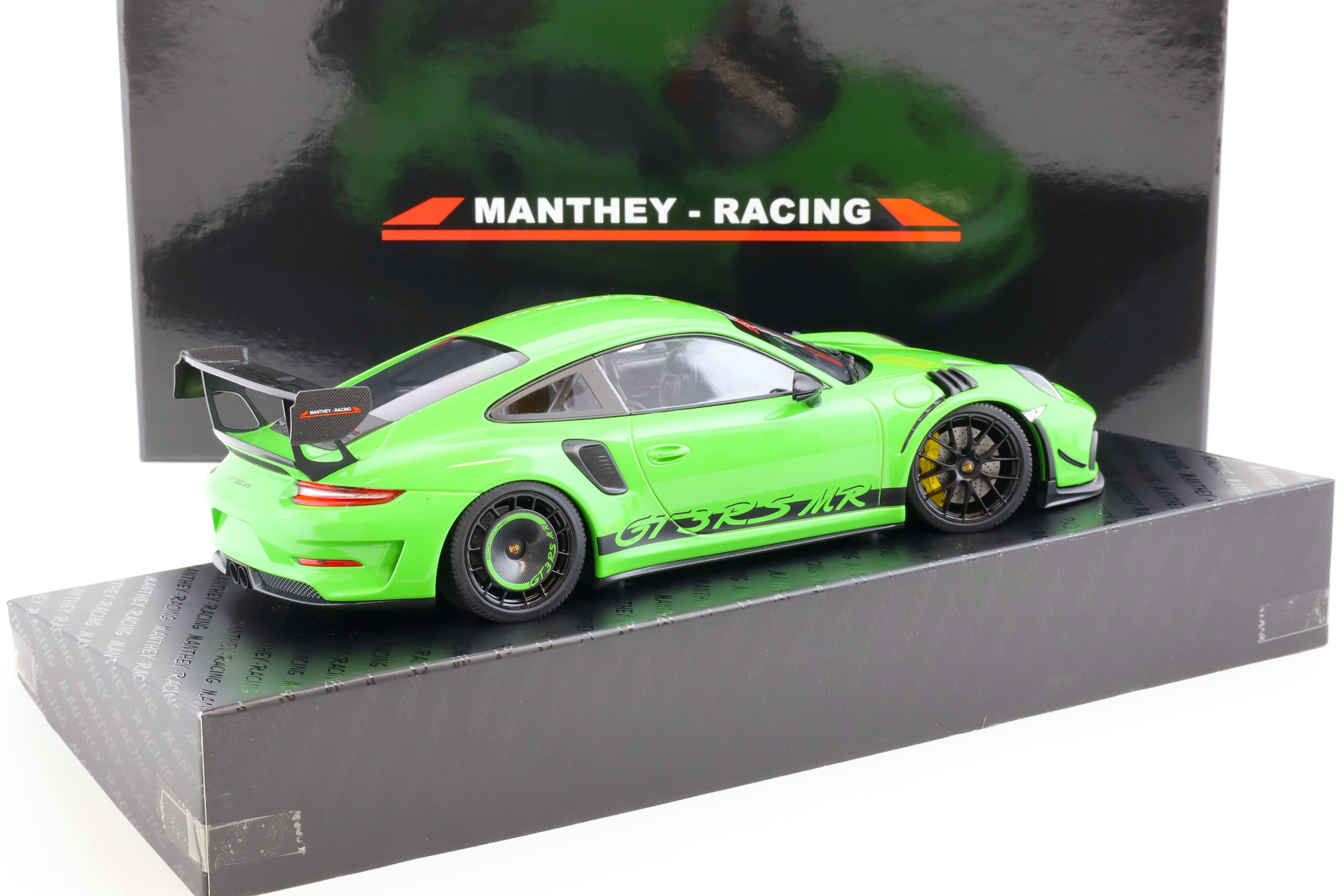 1:18 Minichamps Porsche 911 (991.2) GT3 RS MR Lizard green Manthey-Racing Special Box