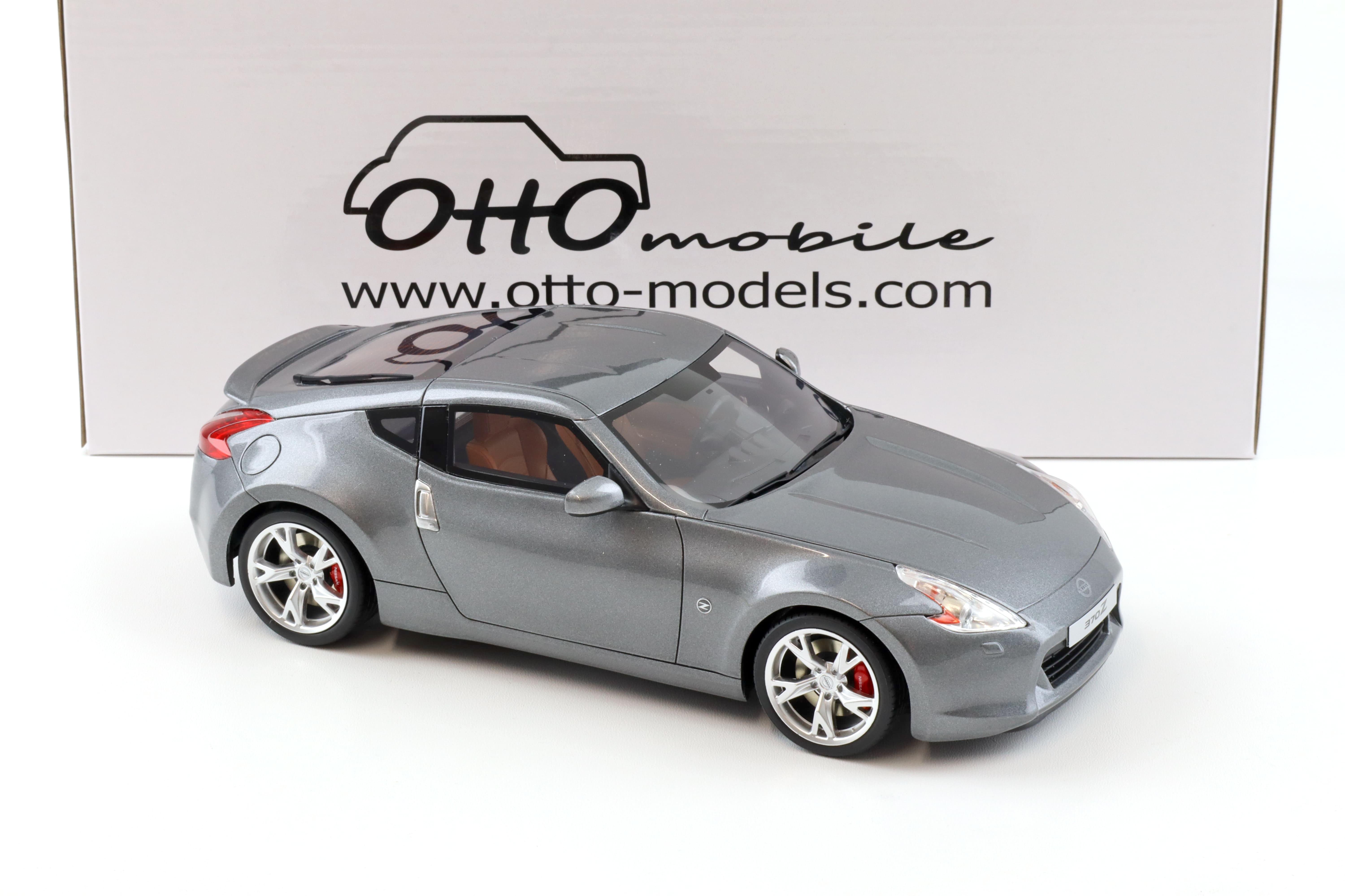 1:18 OTTO mobile OT465 Nissan 370Z Gun grey Kad metallic 2009