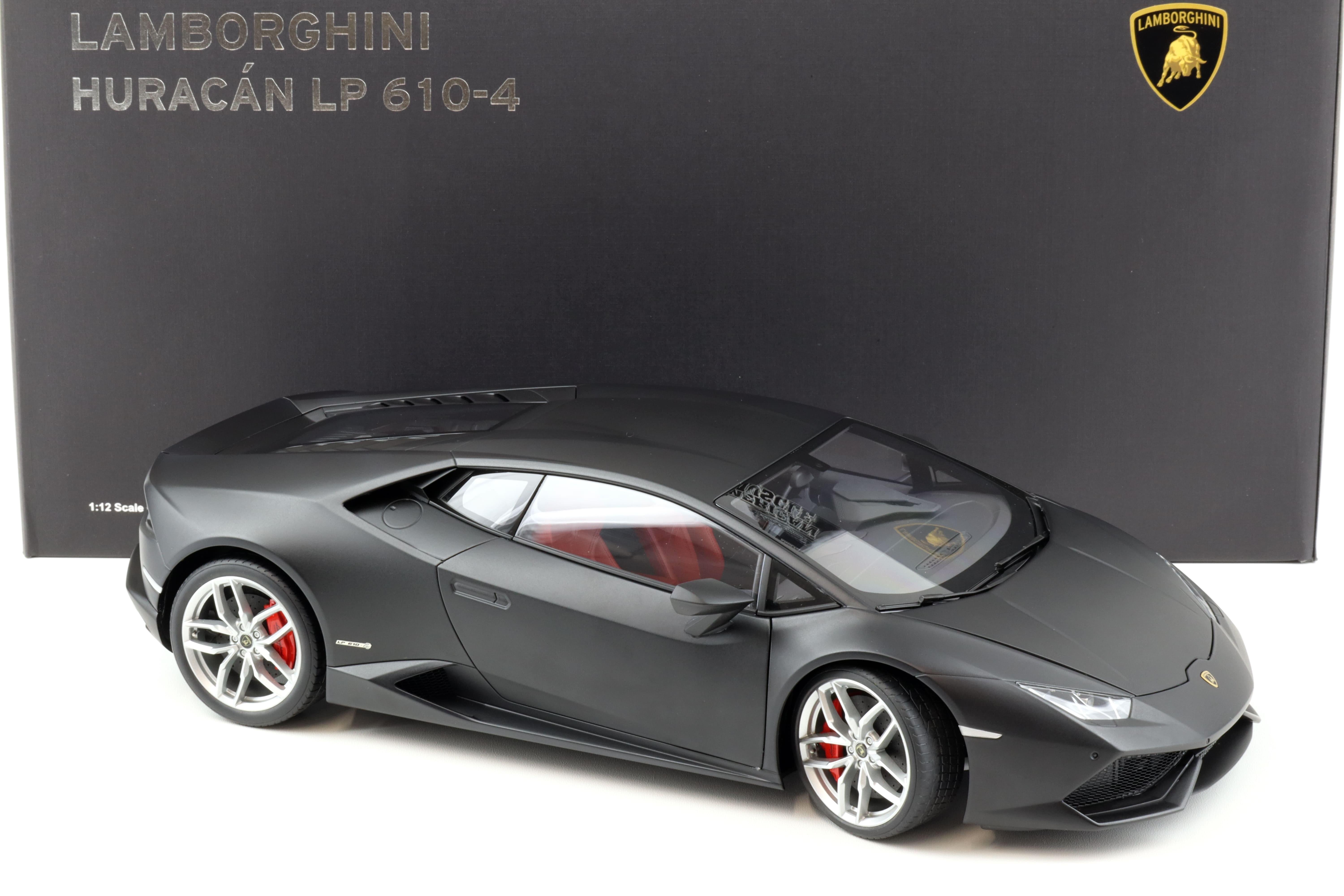 1:12 AUTOart Lamborghini Huracan LP 610-4 nero nemesis/ matt black 12096