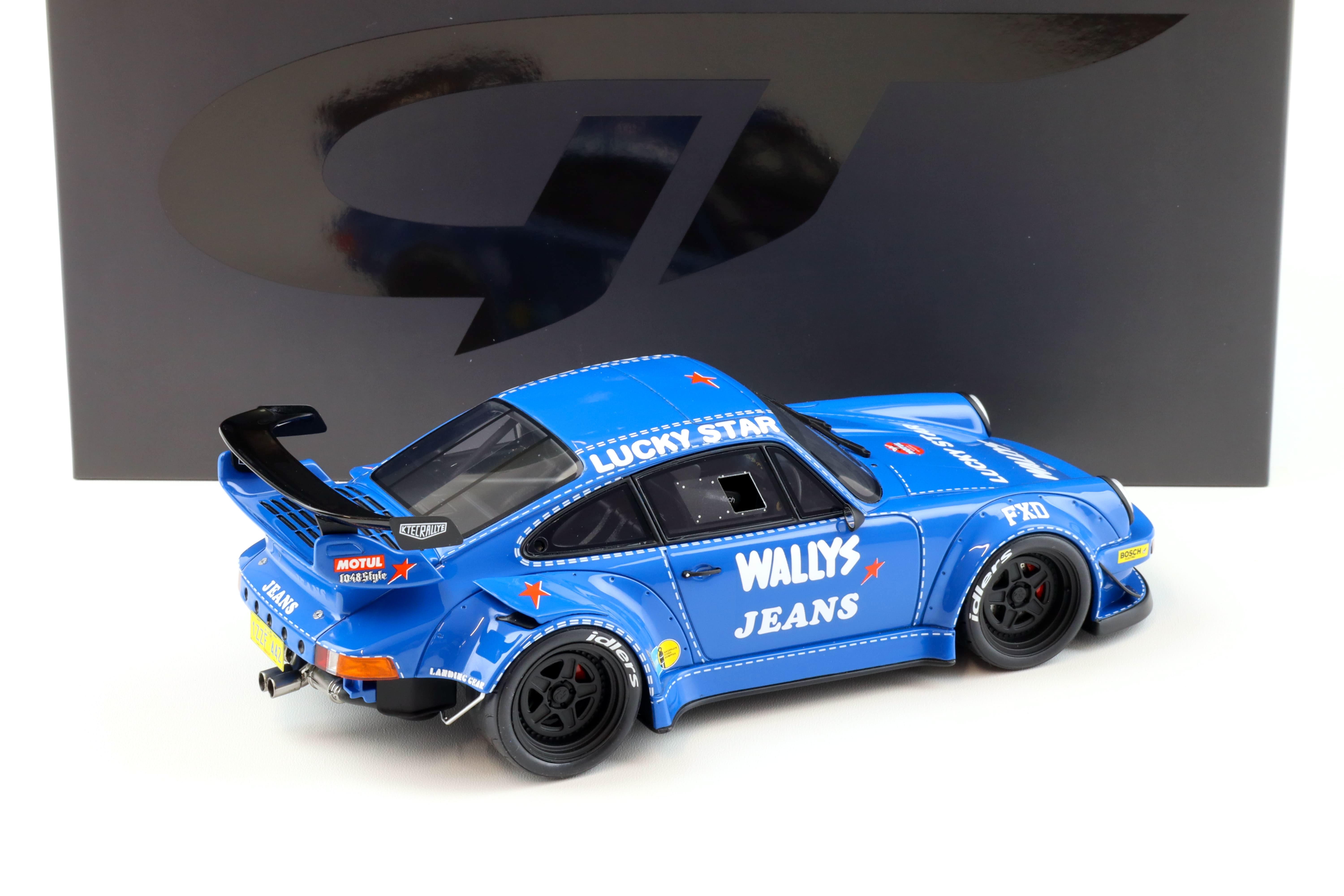 1:18 GT Spirit GT448 Porsche 911 964 RWB Rauh-Welt Osho Wallys Jeans blue 2023