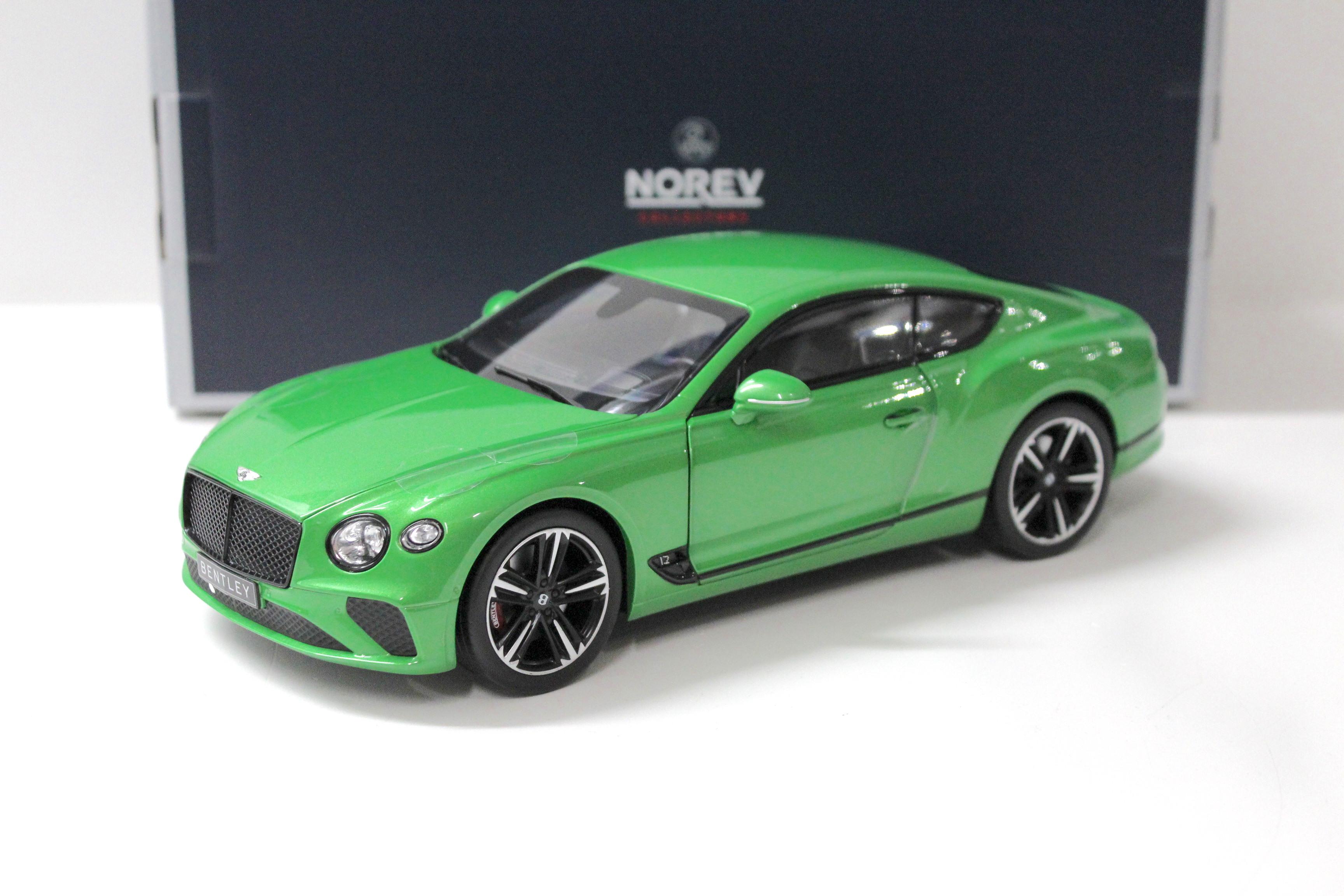1:18 Norev Bentley Continental GT Coupe 2018 Apple green