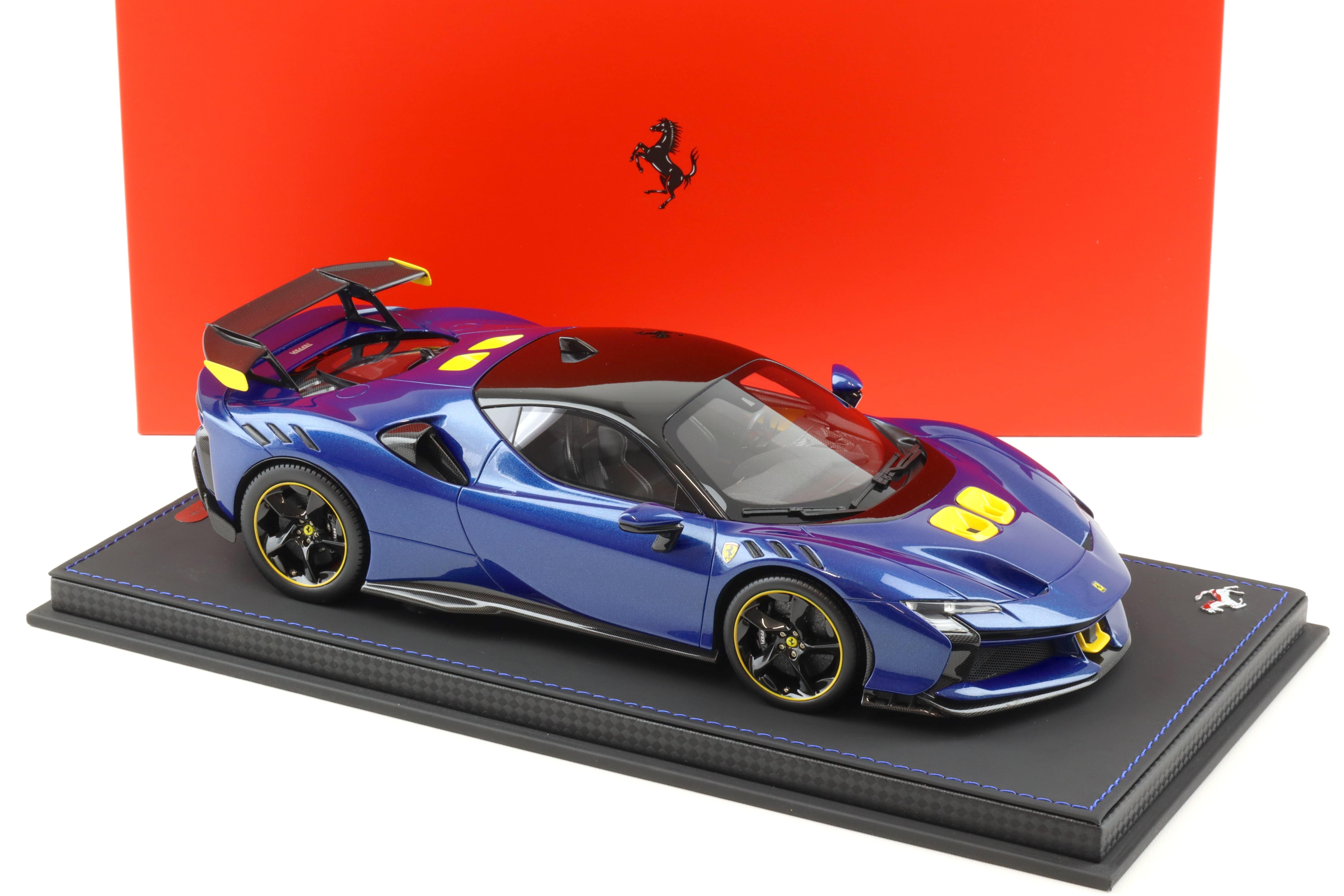 1:18 BBR Ferrari SF90 XX Stradale Blue Tour de France - Limited 80 pcs.