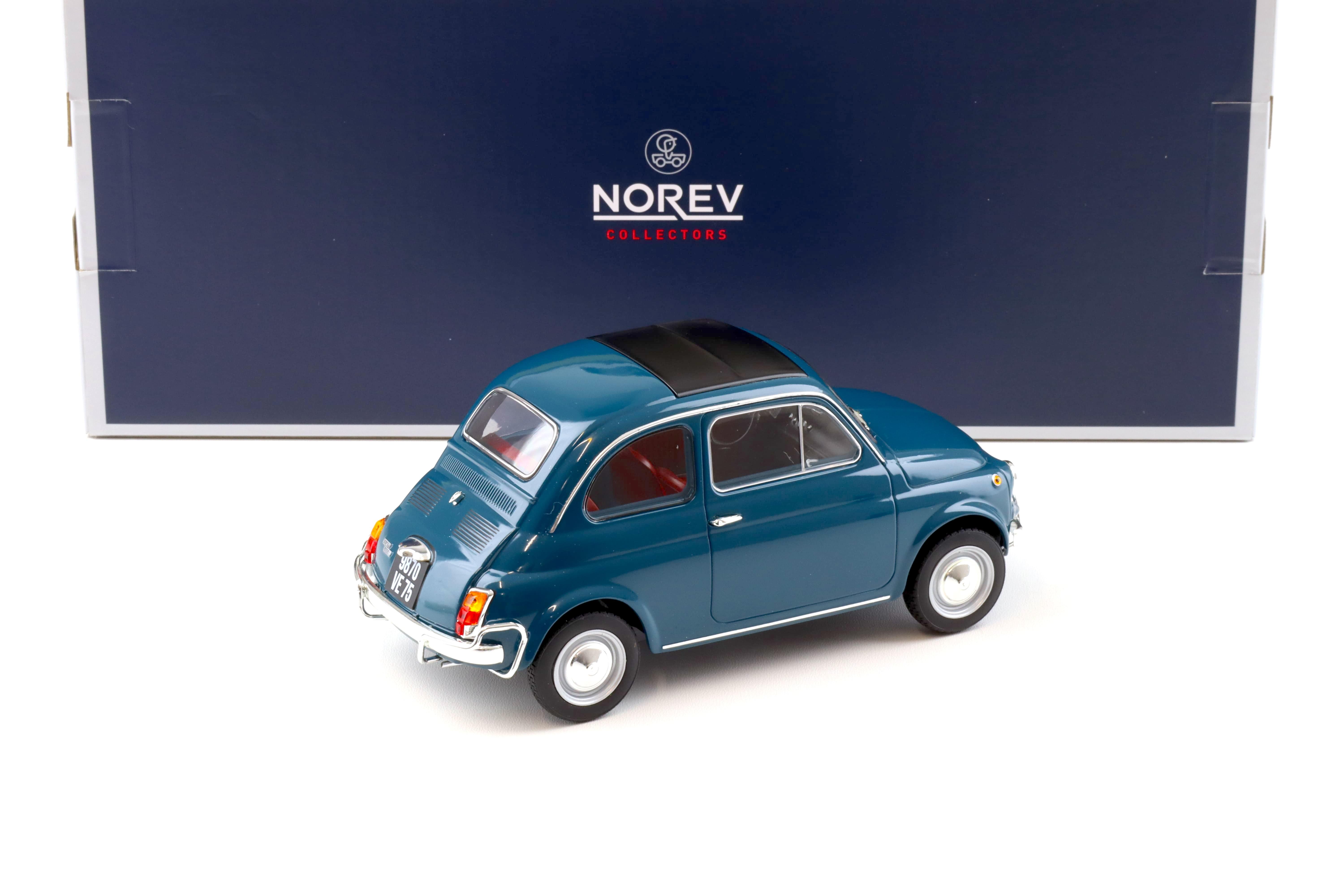 1:18 Norev Fiat 500 L 1968 blue Turchese 187770