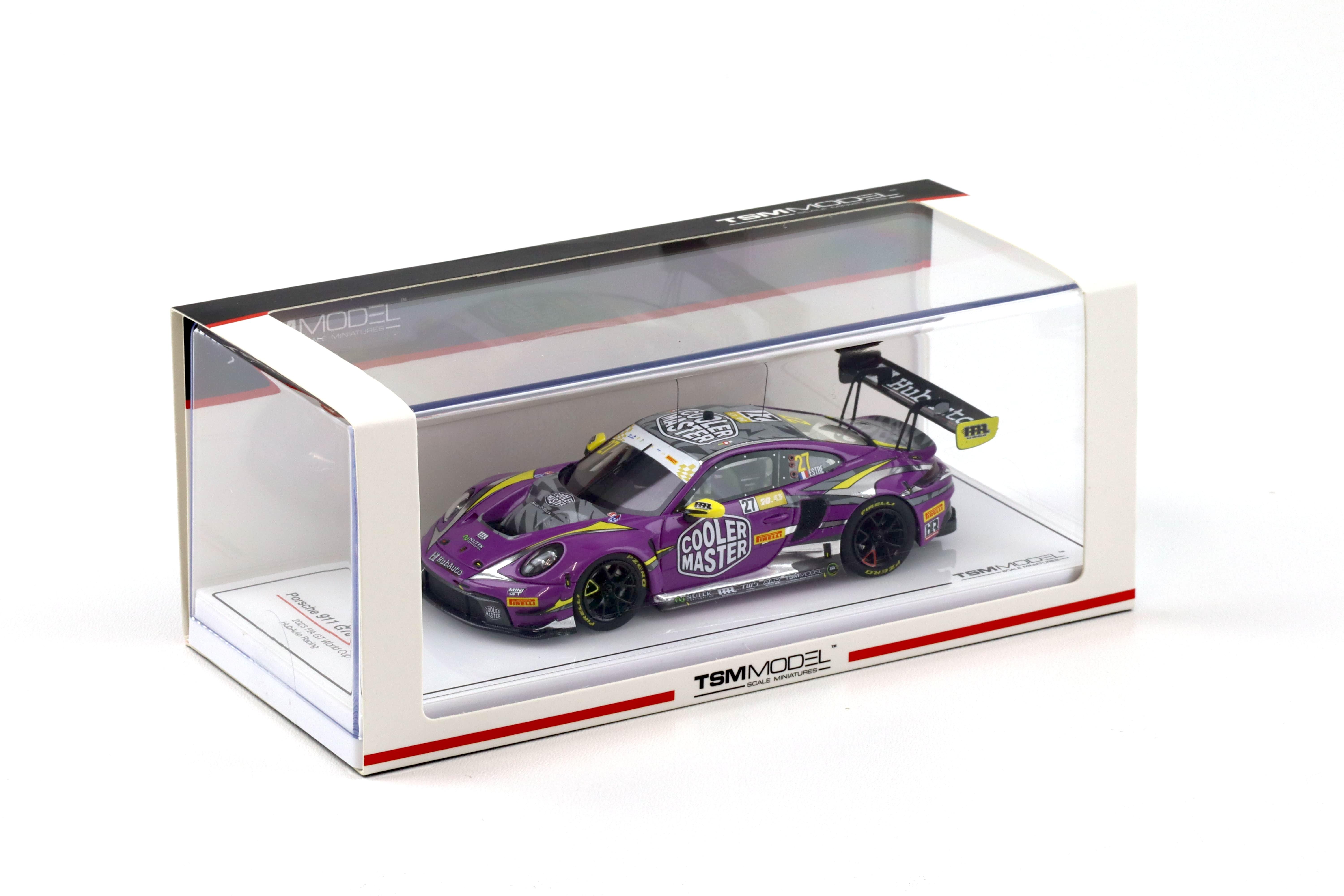 1:43 TSM Model Porsche 911 992 GT3 R #27 FIA GT 2023 World Cup HubAuto Racing