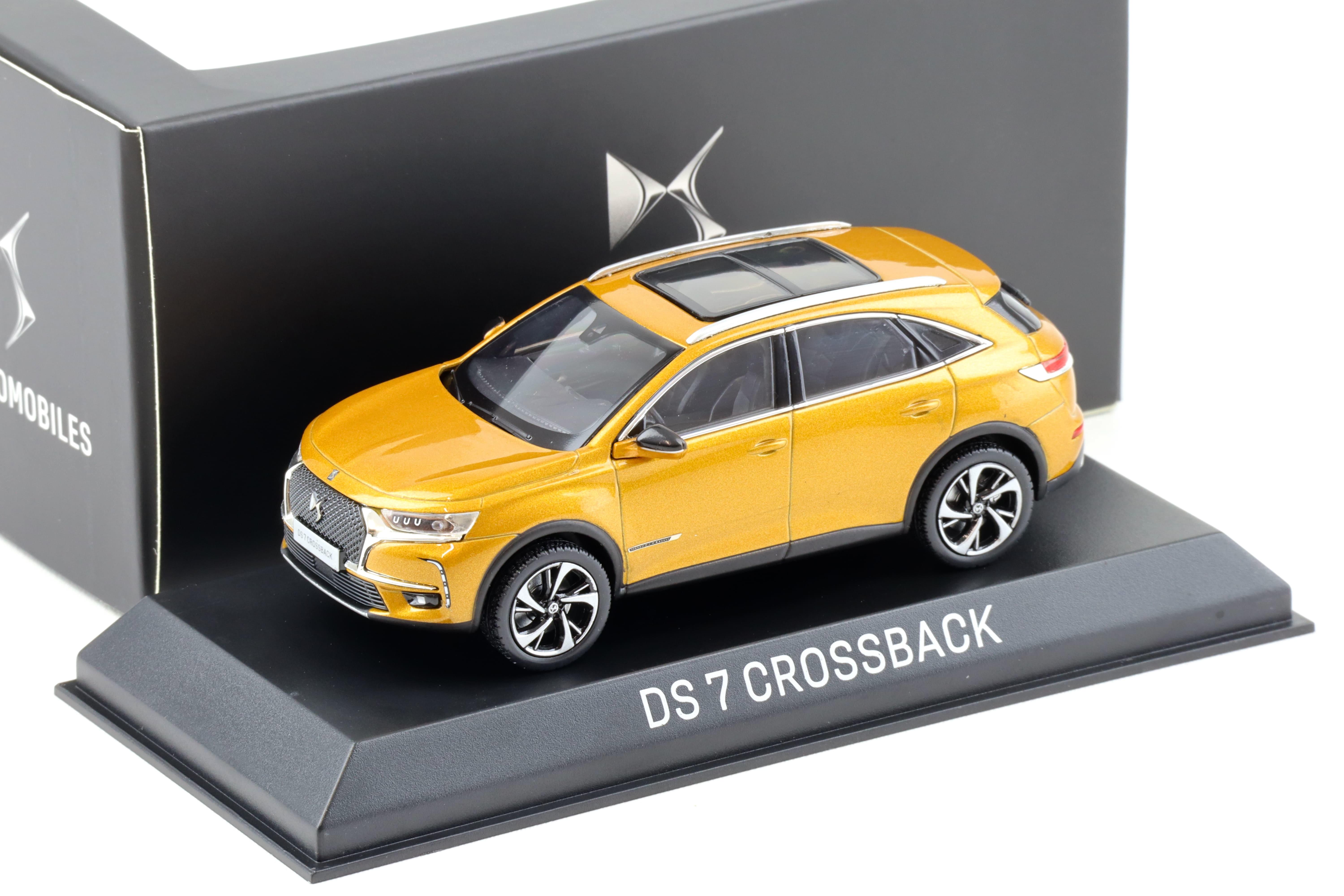 1:43 Norev Citroen DS Automobiles DS 7 Crossback gold metallic DEALER VERSION