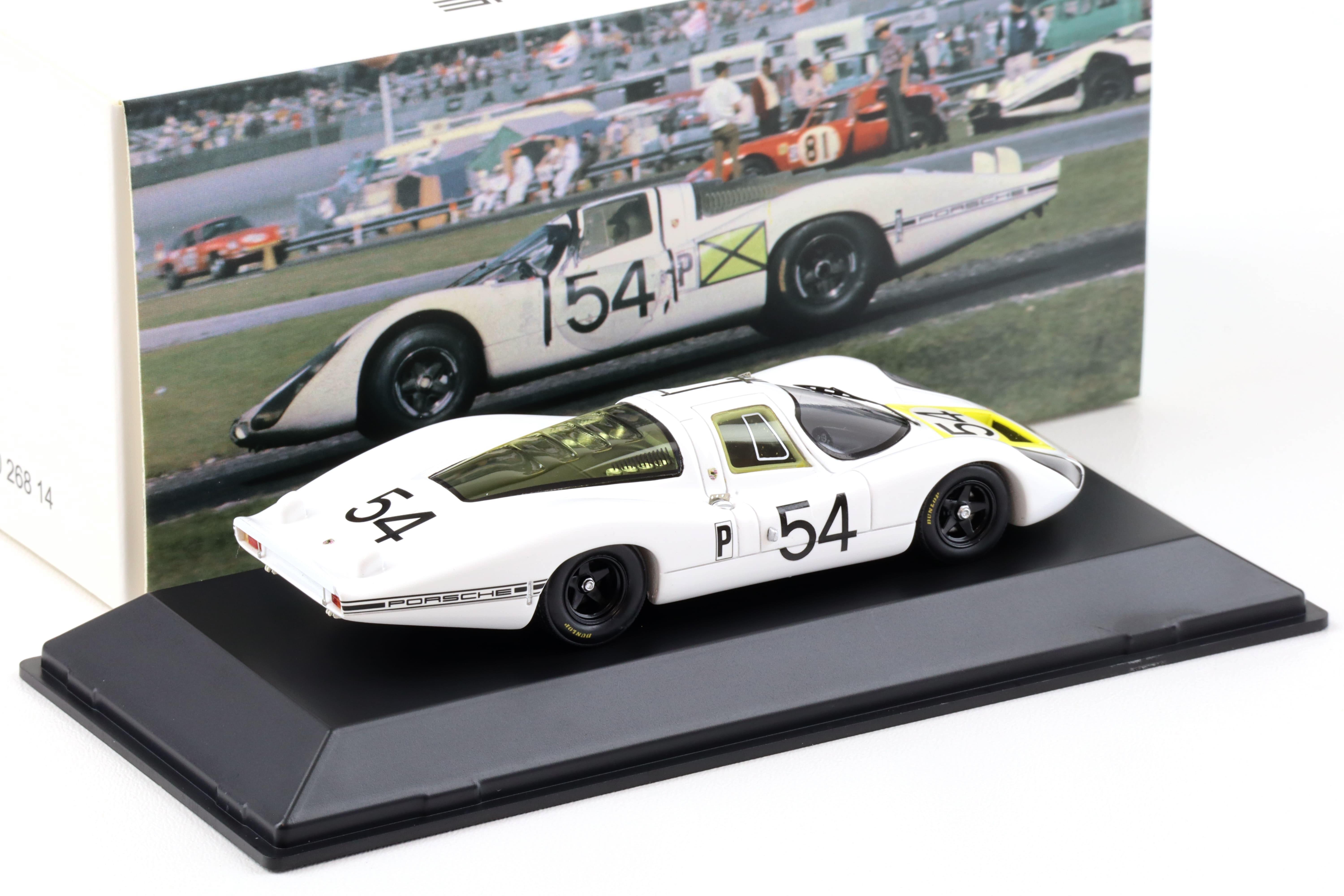 1:43 Spark Porsche 907 L Winner Daytona 1968 #54 white MAP Porsche Museum