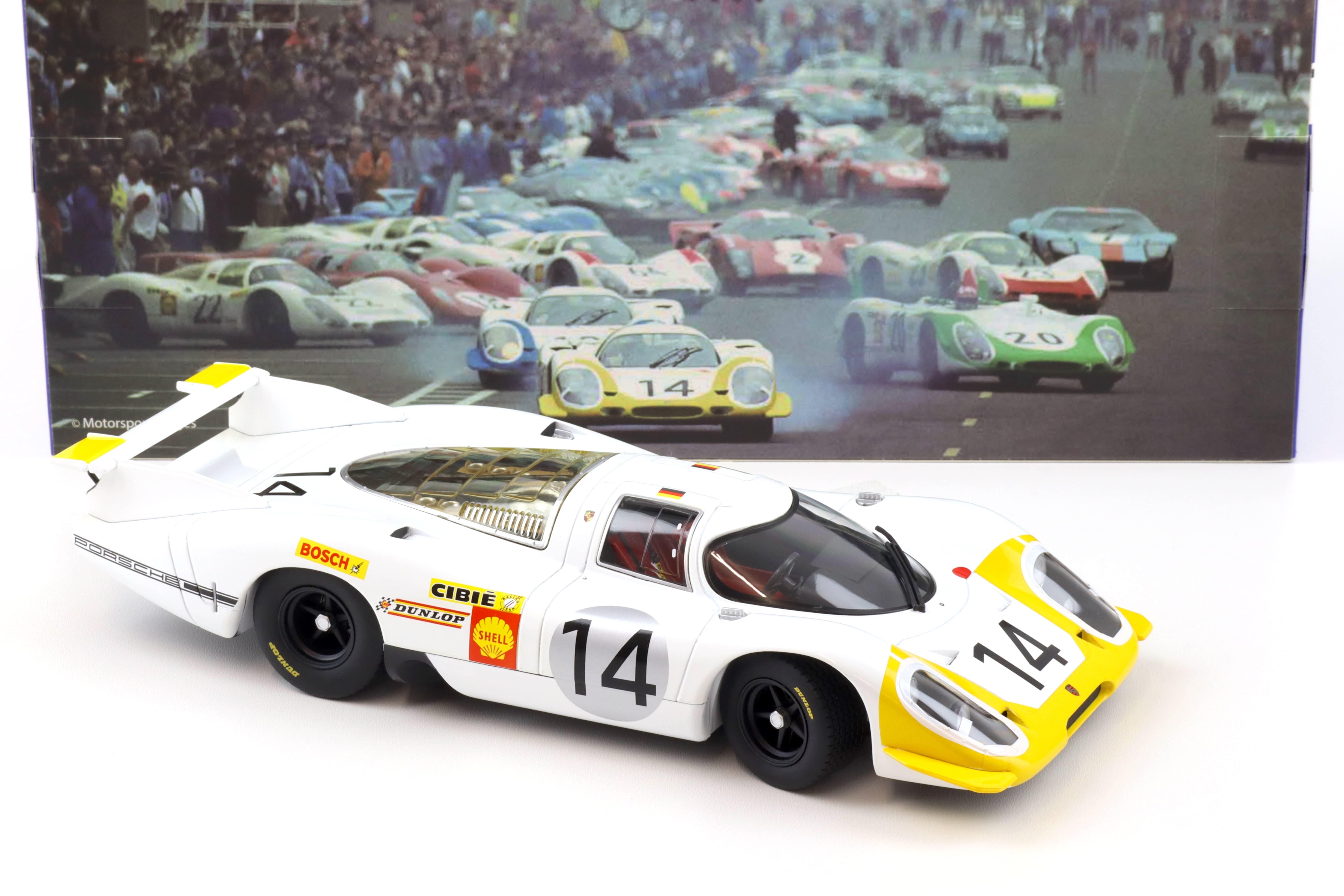 1:18 WERK83 Porsche 917 LH 24h Le Mans 1969 Strommelen/ Ahrens Jr. #14