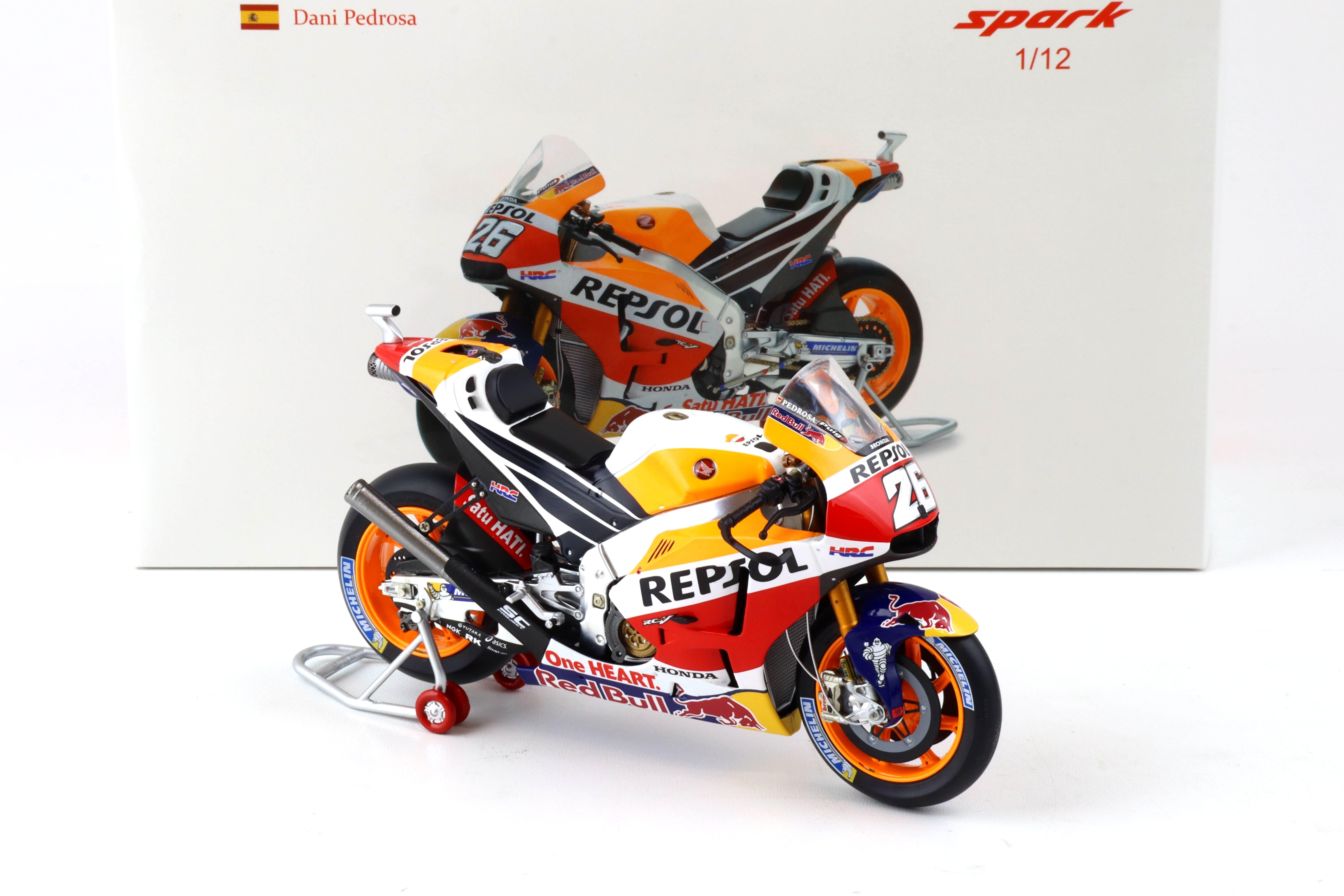 1:12 Spark Honda RC213V Team Repsol Dani Pedrosa #26 Moto GP 2016 M12016